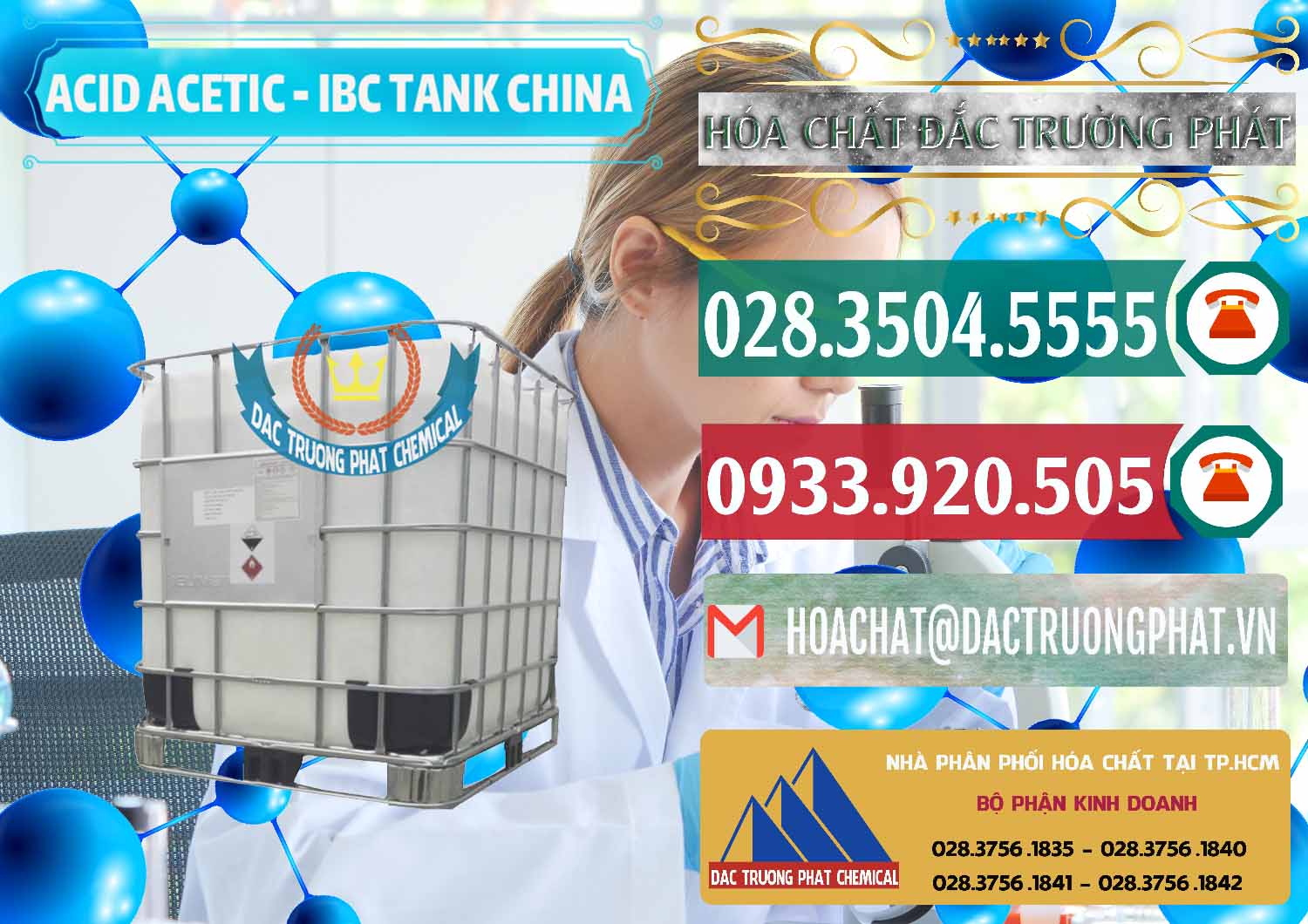 Nơi chuyên cung cấp _ bán Acetic Acid – Axit Acetic Tank Bồn IBC Trung Quốc China - 0443 - Nơi chuyên cung cấp và kinh doanh hóa chất tại TP.HCM - muabanhoachat.vn