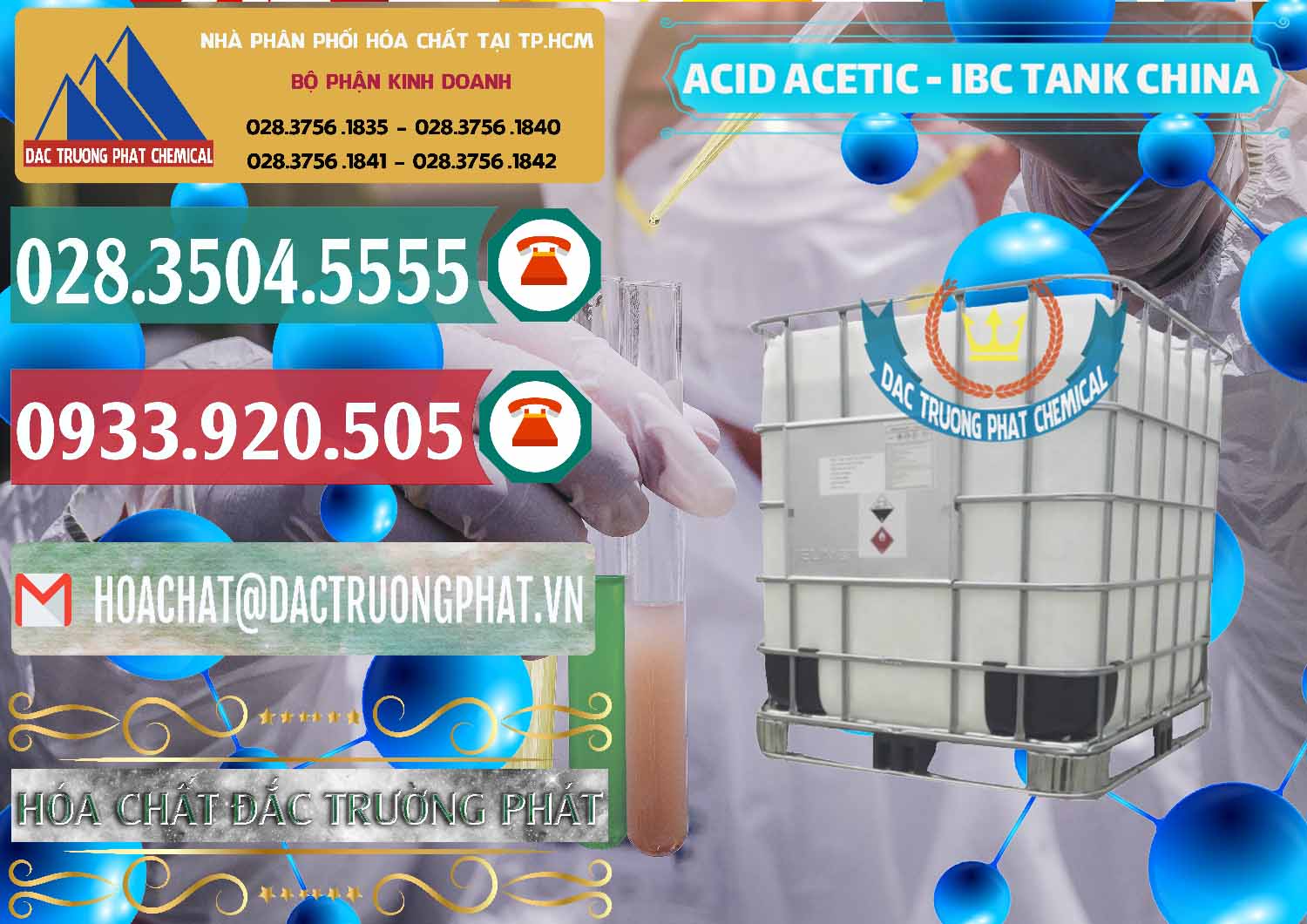 Công ty cung ứng _ bán Acetic Acid – Axit Acetic Tank Bồn IBC Trung Quốc China - 0443 - Đơn vị cung ứng & phân phối hóa chất tại TP.HCM - muabanhoachat.vn