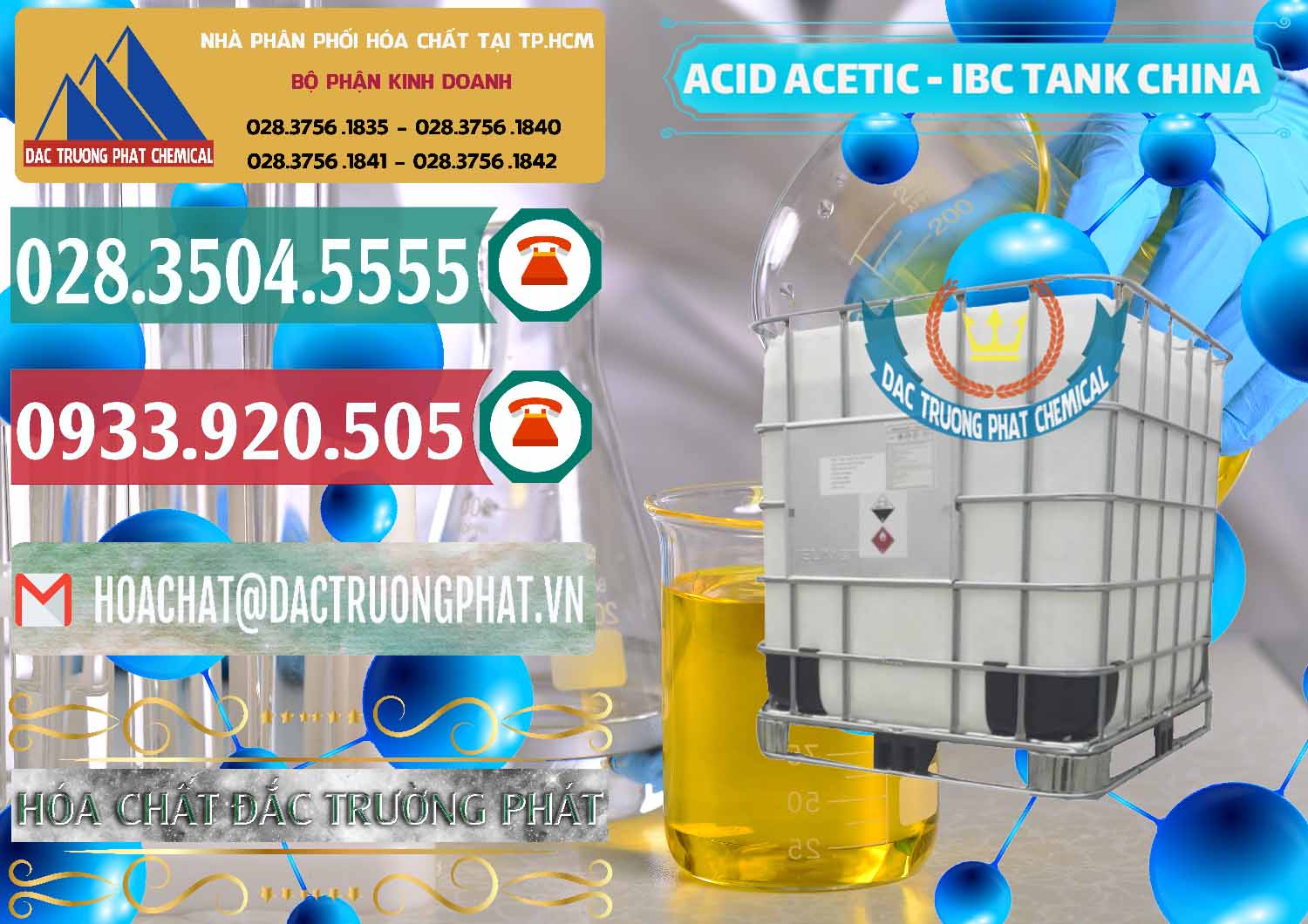 Đơn vị chuyên kinh doanh _ bán Acetic Acid – Axit Acetic Tank Bồn IBC Trung Quốc China - 0443 - Nơi cung ứng và phân phối hóa chất tại TP.HCM - muabanhoachat.vn