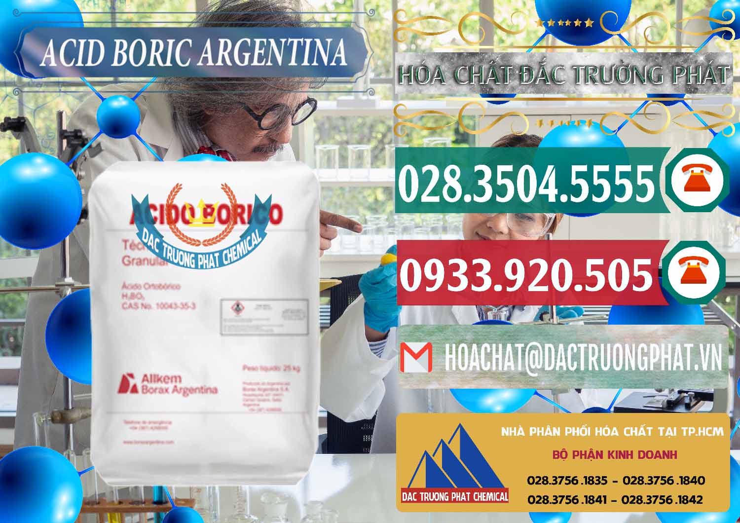 Chuyên cung ứng & bán Acid Boric – Axit Boric H3BO3 99% Allkem Argentina - 0448 - Công ty chuyên cung cấp - bán hóa chất tại TP.HCM - muabanhoachat.vn
