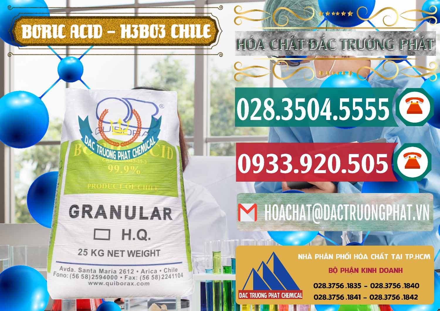 Công ty kinh doanh & bán Acid Boric – Axit Boric H3BO3 99% Quiborax Chile - 0281 - Đơn vị chuyên kinh doanh và cung cấp hóa chất tại TP.HCM - muabanhoachat.vn