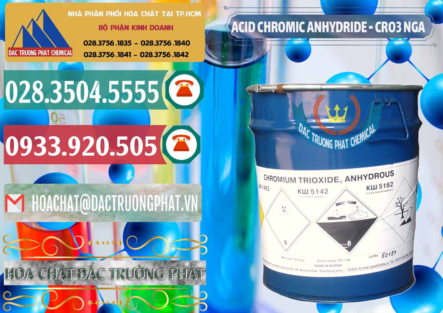 Chuyên bán - cung cấp Acid Chromic Anhydride - Cromic CRO3 Nga Russia - 0006 - Đơn vị cung cấp _ nhập khẩu hóa chất tại TP.HCM - muabanhoachat.vn