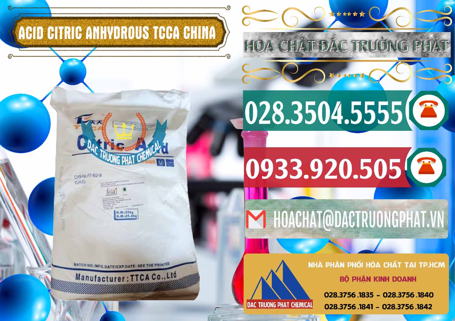 Nơi chuyên bán _ cung ứng Acid Citric - Axit Citric Anhydrous TCCA Trung Quốc China - 0442 - Nơi chuyên cung cấp & bán hóa chất tại TP.HCM - muabanhoachat.vn