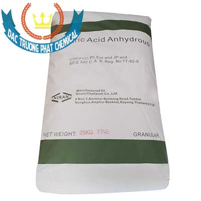 Cty chuyên bán và phân phối Acid Citric - Axit Citric Anhydrous - Thái Lan Niran - 0231 - Phân phối & cung cấp hóa chất tại TP.HCM - muabanhoachat.vn