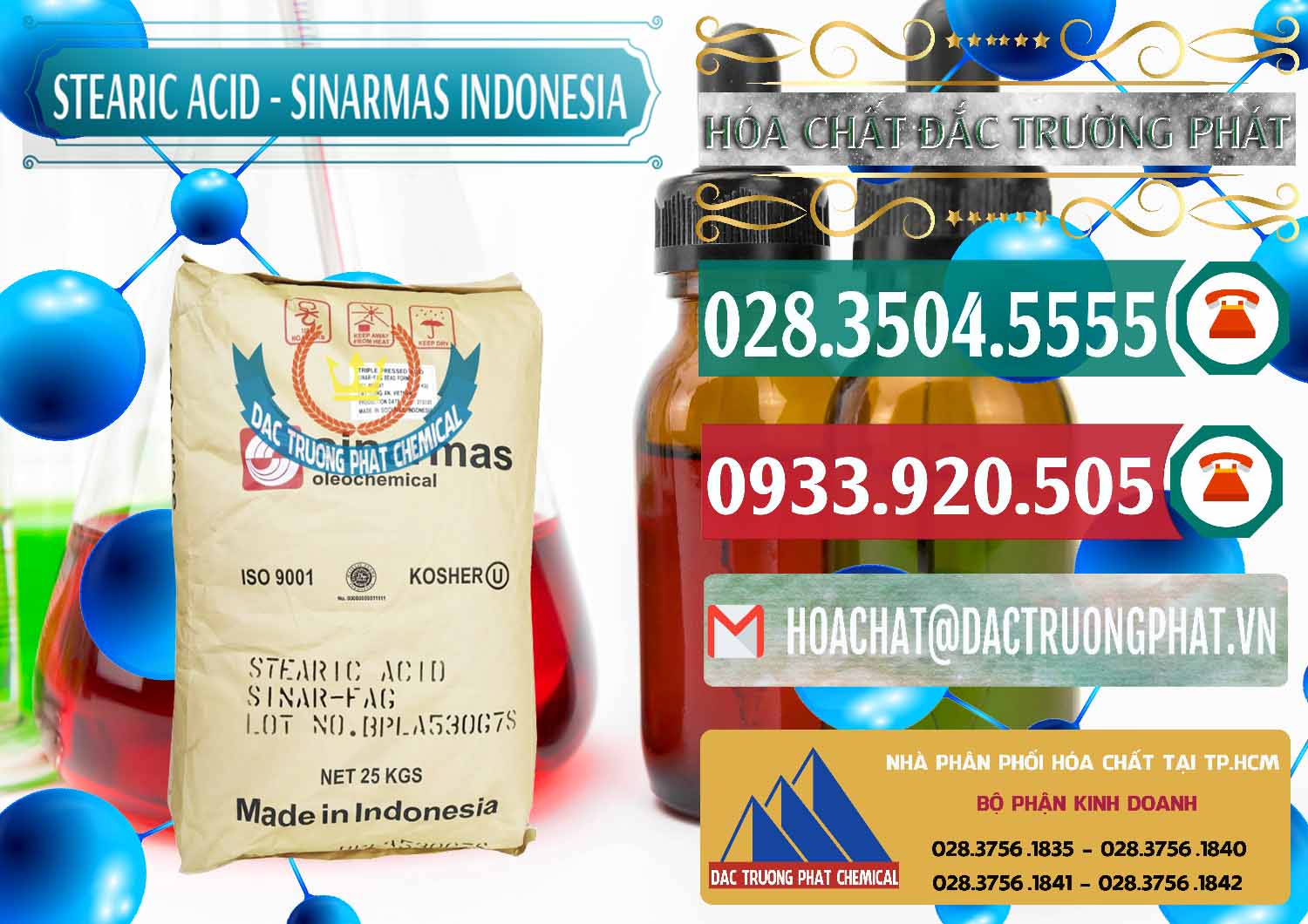 Nơi chuyên cung cấp và bán Axit Stearic - Stearic Acid Sinarmas Indonesia - 0389 - Nơi chuyên cung cấp - bán hóa chất tại TP.HCM - muabanhoachat.vn