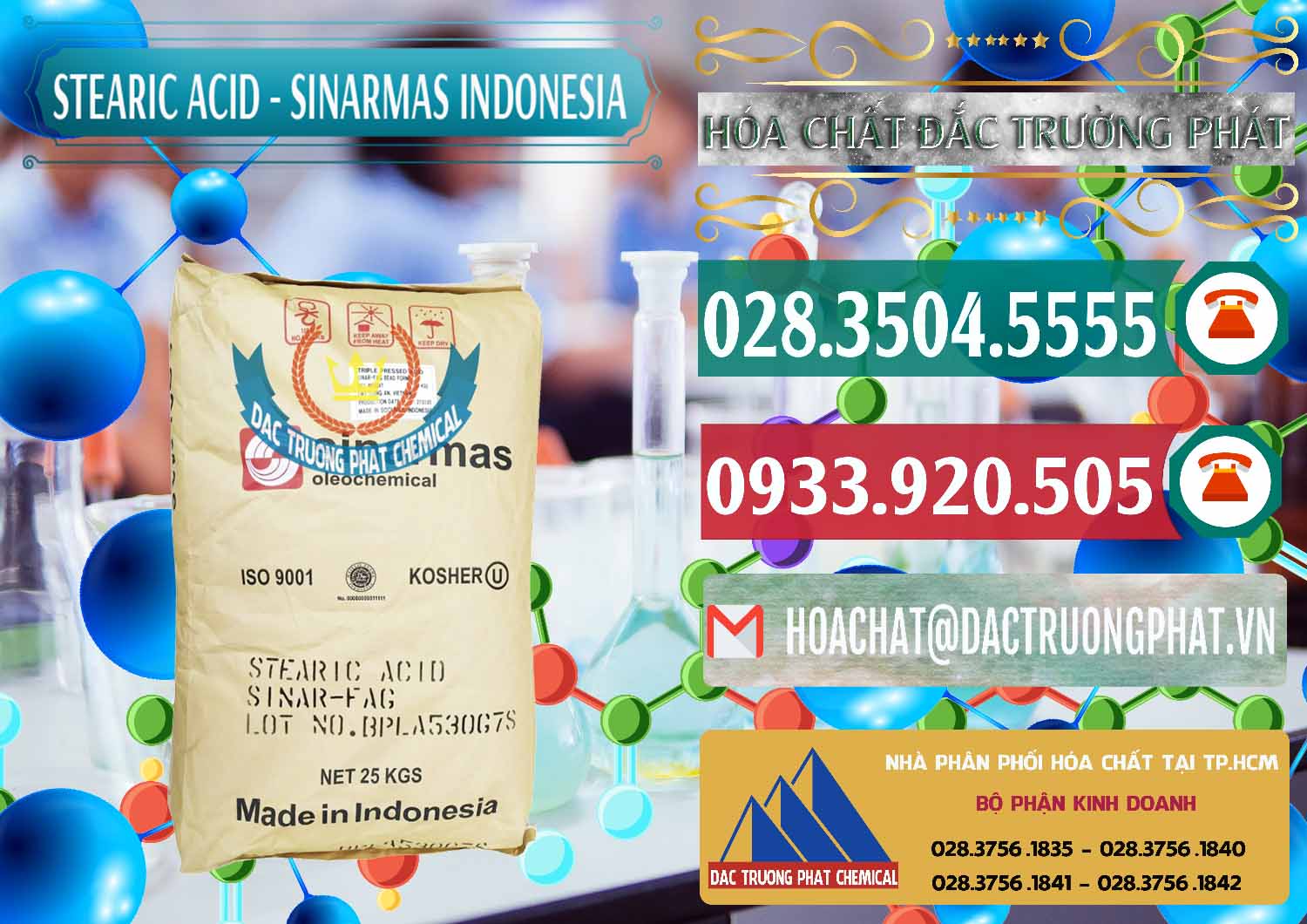 Đơn vị cung cấp - bán Axit Stearic - Stearic Acid Sinarmas Indonesia - 0389 - Cty cung cấp và bán hóa chất tại TP.HCM - muabanhoachat.vn