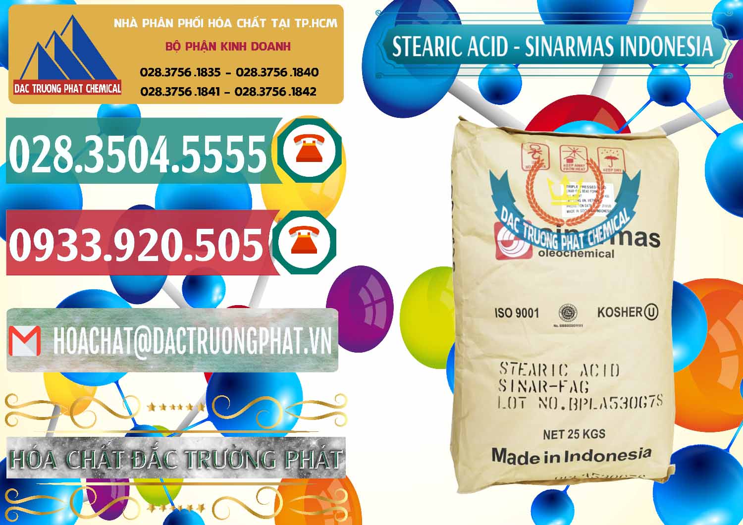 Công ty cung ứng & bán Axit Stearic - Stearic Acid Sinarmas Indonesia - 0389 - Đơn vị chuyên phân phối và nhập khẩu hóa chất tại TP.HCM - muabanhoachat.vn