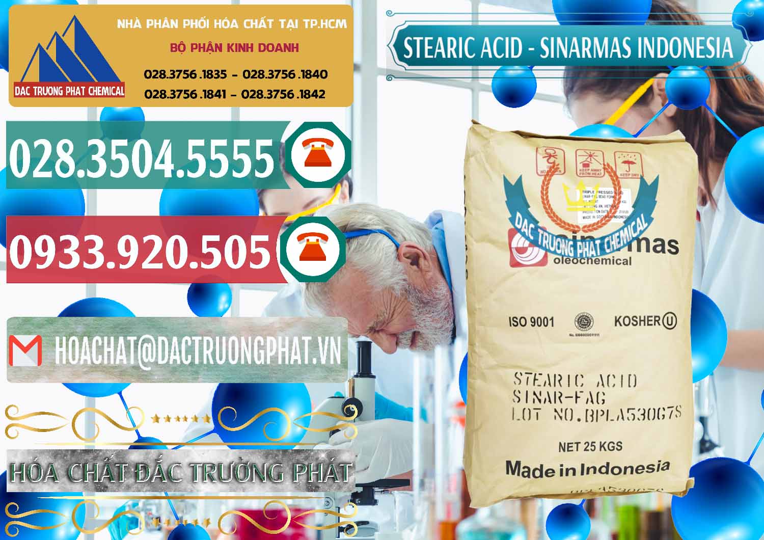 Nhà cung ứng - bán Axit Stearic - Stearic Acid Sinarmas Indonesia - 0389 - Công ty phân phối - bán hóa chất tại TP.HCM - muabanhoachat.vn
