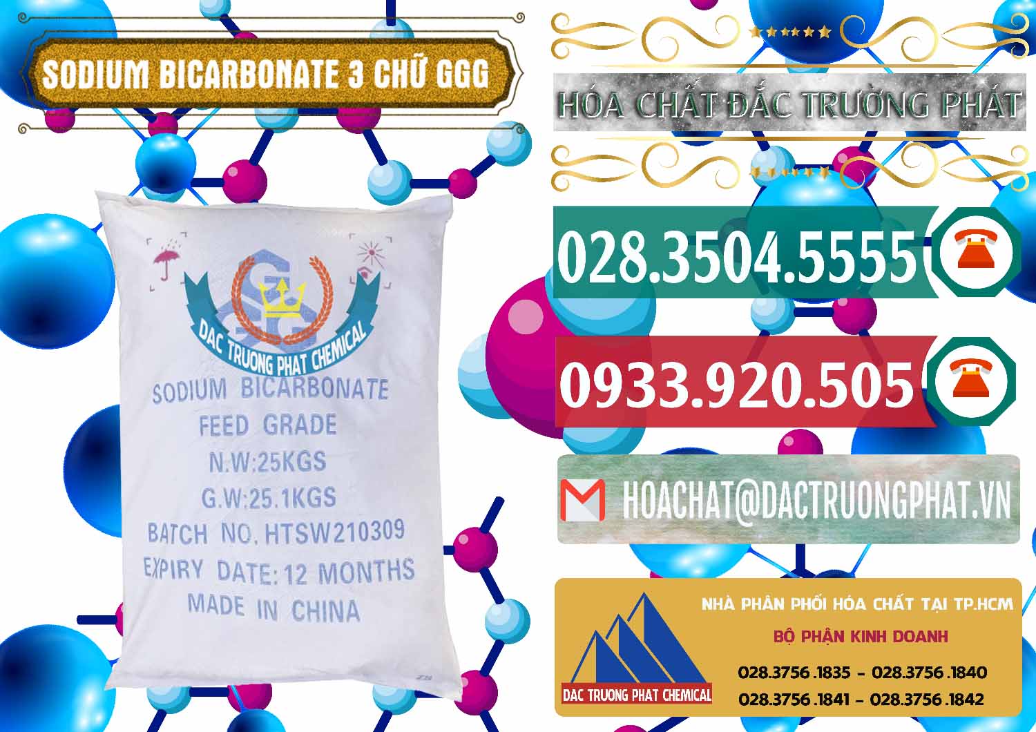 Nơi phân phối & bán Sodium Bicarbonate – Bicar NaHCO3 Food Grade 3 Chữ GGG Trung Quốc China - 0259 - Đơn vị chuyên bán - phân phối hóa chất tại TP.HCM - muabanhoachat.vn