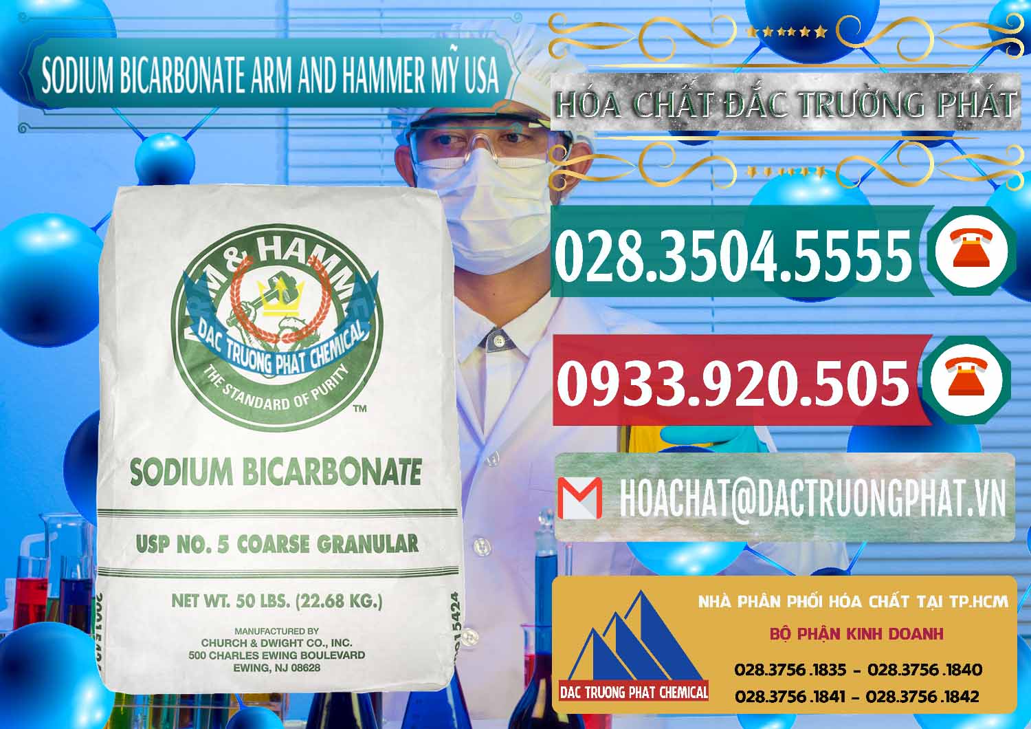 Cung ứng - bán Sodium Bicarbonate – Bicar NaHCO3 Food Grade Arm And Hammer Mỹ USA - 0255 - Đơn vị nhập khẩu ( phân phối ) hóa chất tại TP.HCM - muabanhoachat.vn