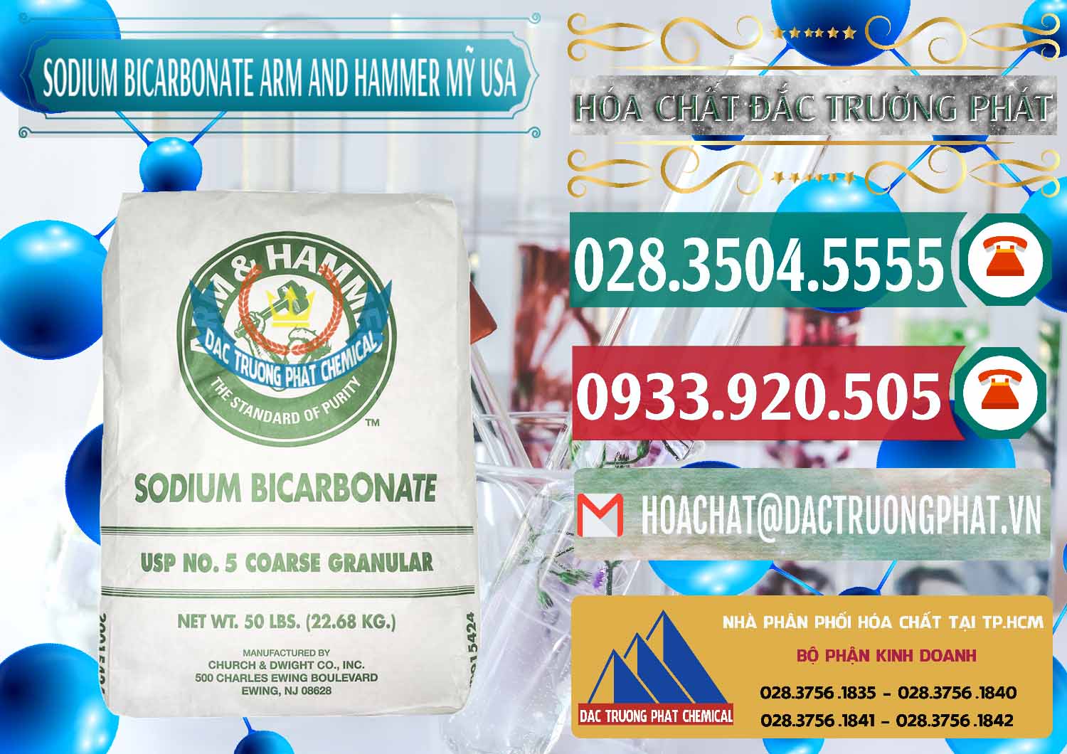 Bán và cung cấp Sodium Bicarbonate – Bicar NaHCO3 Food Grade Arm And Hammer Mỹ USA - 0255 - Đơn vị cung cấp và bán hóa chất tại TP.HCM - muabanhoachat.vn