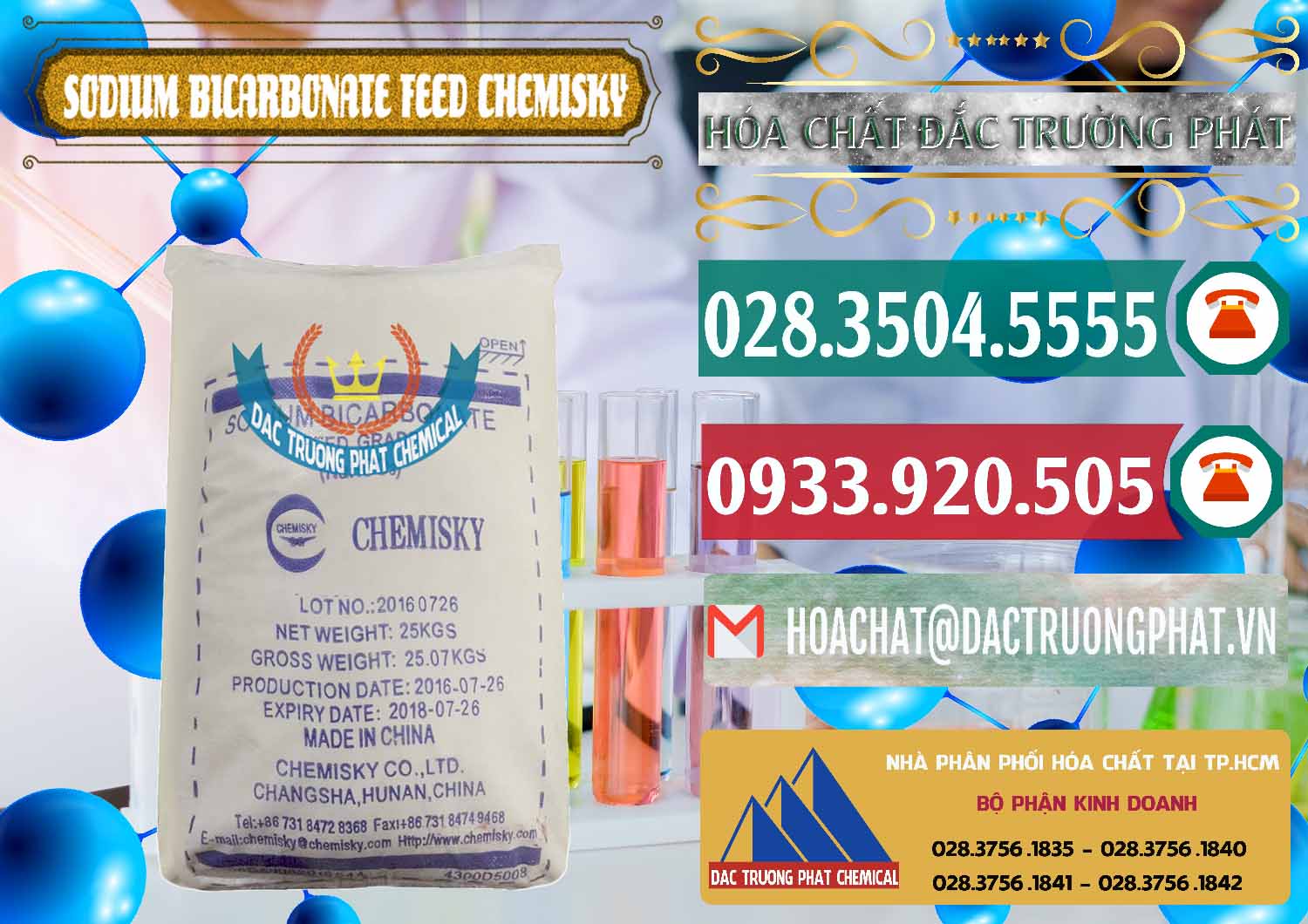 Chuyên bán & cung ứng Sodium Bicarbonate – Bicar NaHCO3 Feed Grade Chemisky Trung Quốc China - 0264 - Công ty chuyên phân phối _ cung ứng hóa chất tại TP.HCM - muabanhoachat.vn