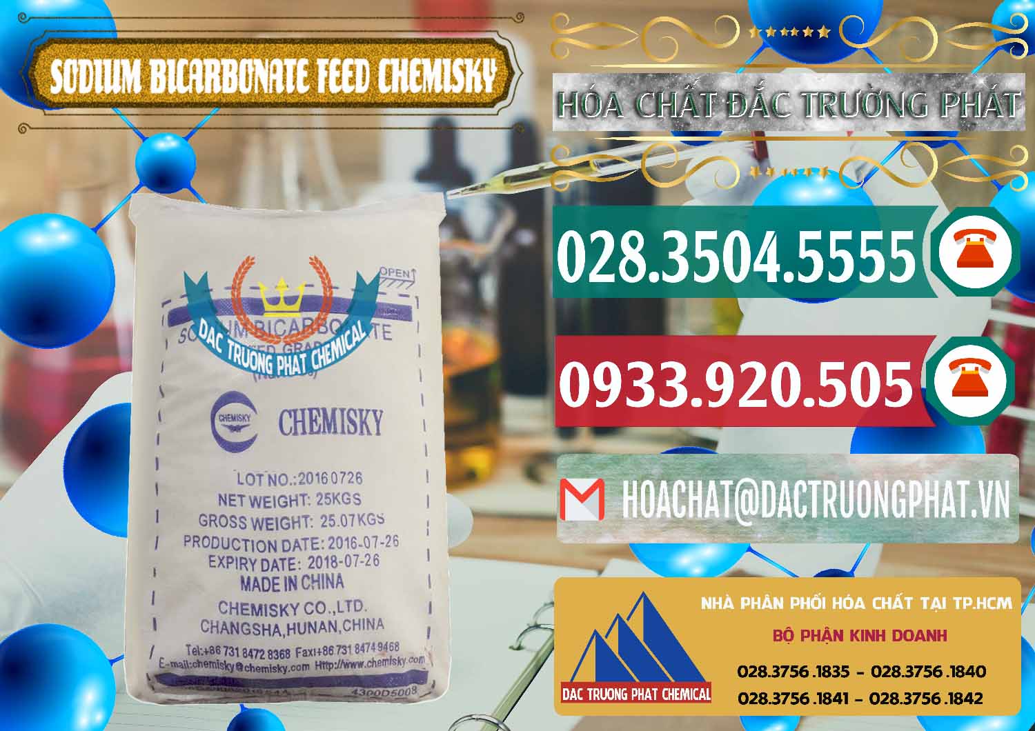 Nơi bán & phân phối Sodium Bicarbonate – Bicar NaHCO3 Feed Grade Chemisky Trung Quốc China - 0264 - Cty phân phối & cung cấp hóa chất tại TP.HCM - muabanhoachat.vn