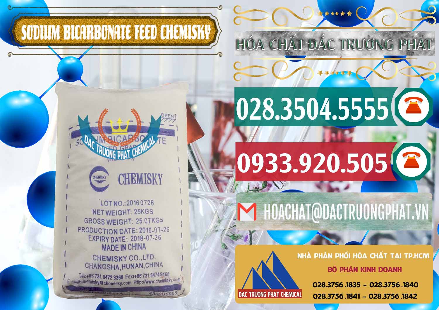Nhà nhập khẩu - bán Sodium Bicarbonate – Bicar NaHCO3 Feed Grade Chemisky Trung Quốc China - 0264 - Cty phân phối _ cung cấp hóa chất tại TP.HCM - muabanhoachat.vn