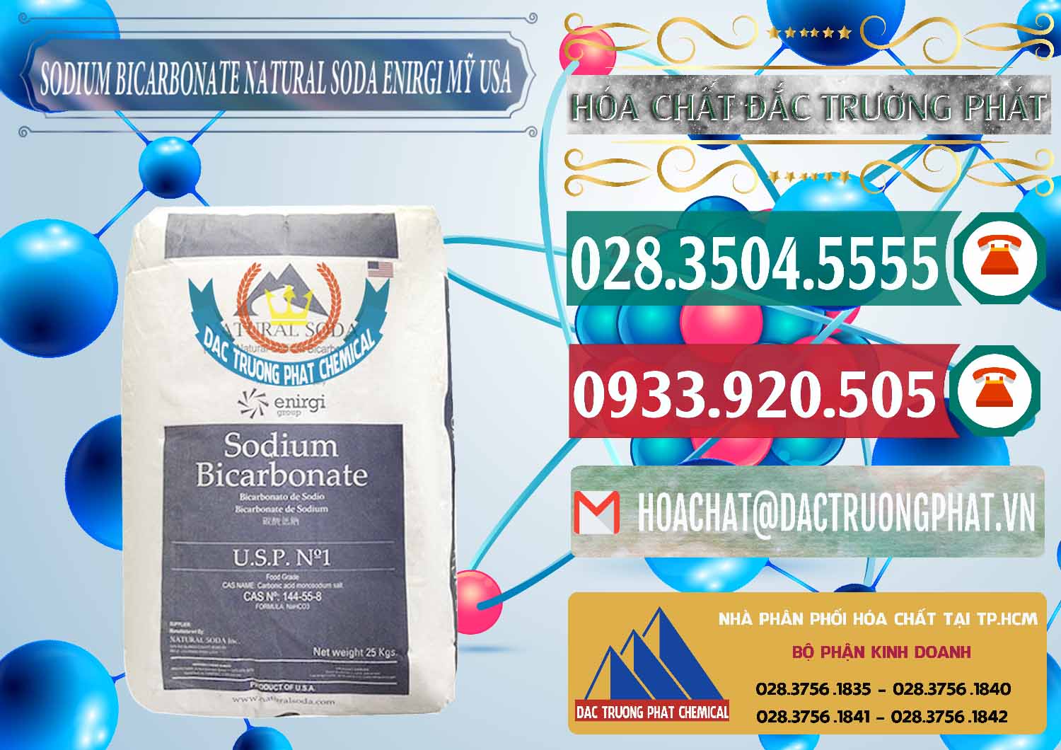 Đơn vị kinh doanh & bán Sodium Bicarbonate – Bicar NaHCO3 Food Grade Natural Soda Enirgi Mỹ USA - 0257 - Công ty kinh doanh và cung cấp hóa chất tại TP.HCM - muabanhoachat.vn