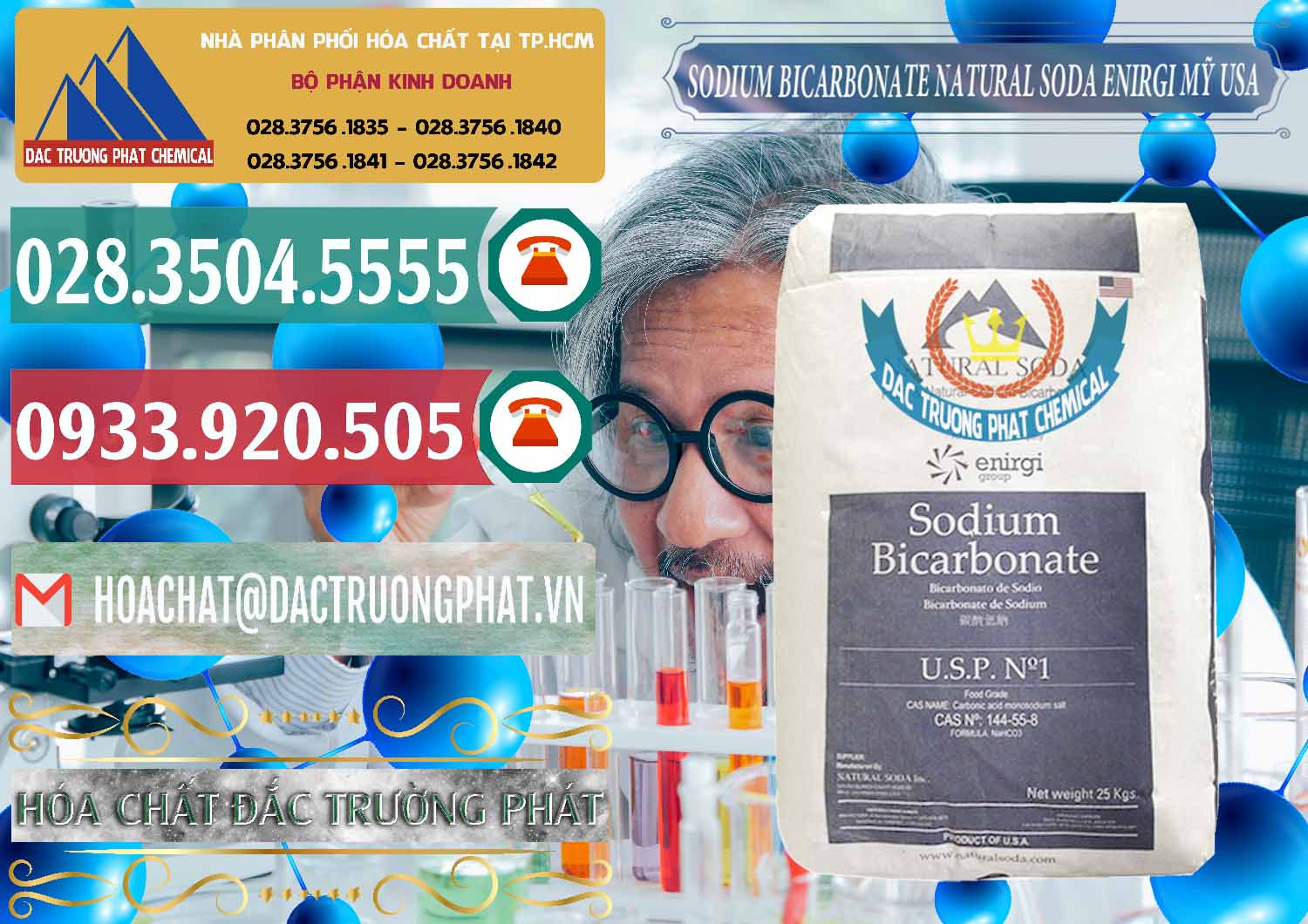 Công ty bán và phân phối Sodium Bicarbonate – Bicar NaHCO3 Food Grade Natural Soda Enirgi Mỹ USA - 0257 - Cty chuyên phân phối & cung ứng hóa chất tại TP.HCM - muabanhoachat.vn