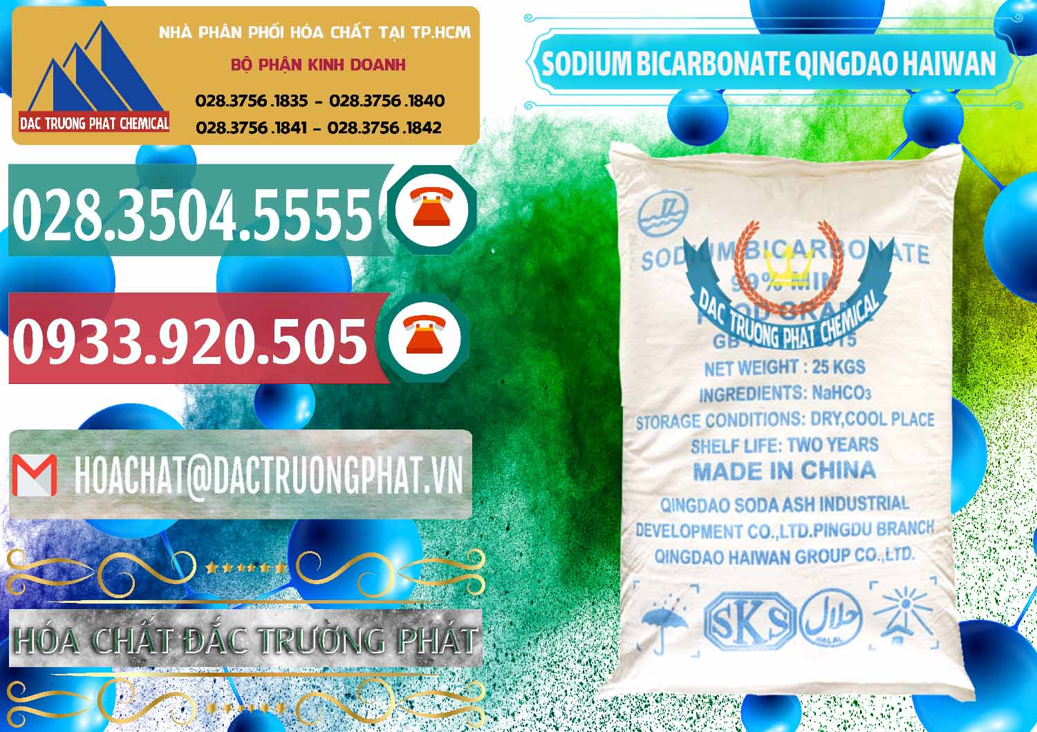 Cty chuyên phân phối - bán Sodium Bicarbonate – Bicar NaHCO3 Food Grade Qingdao Haiwan Trung Quốc China - 0258 - Chuyên phân phối - nhập khẩu hóa chất tại TP.HCM - muabanhoachat.vn