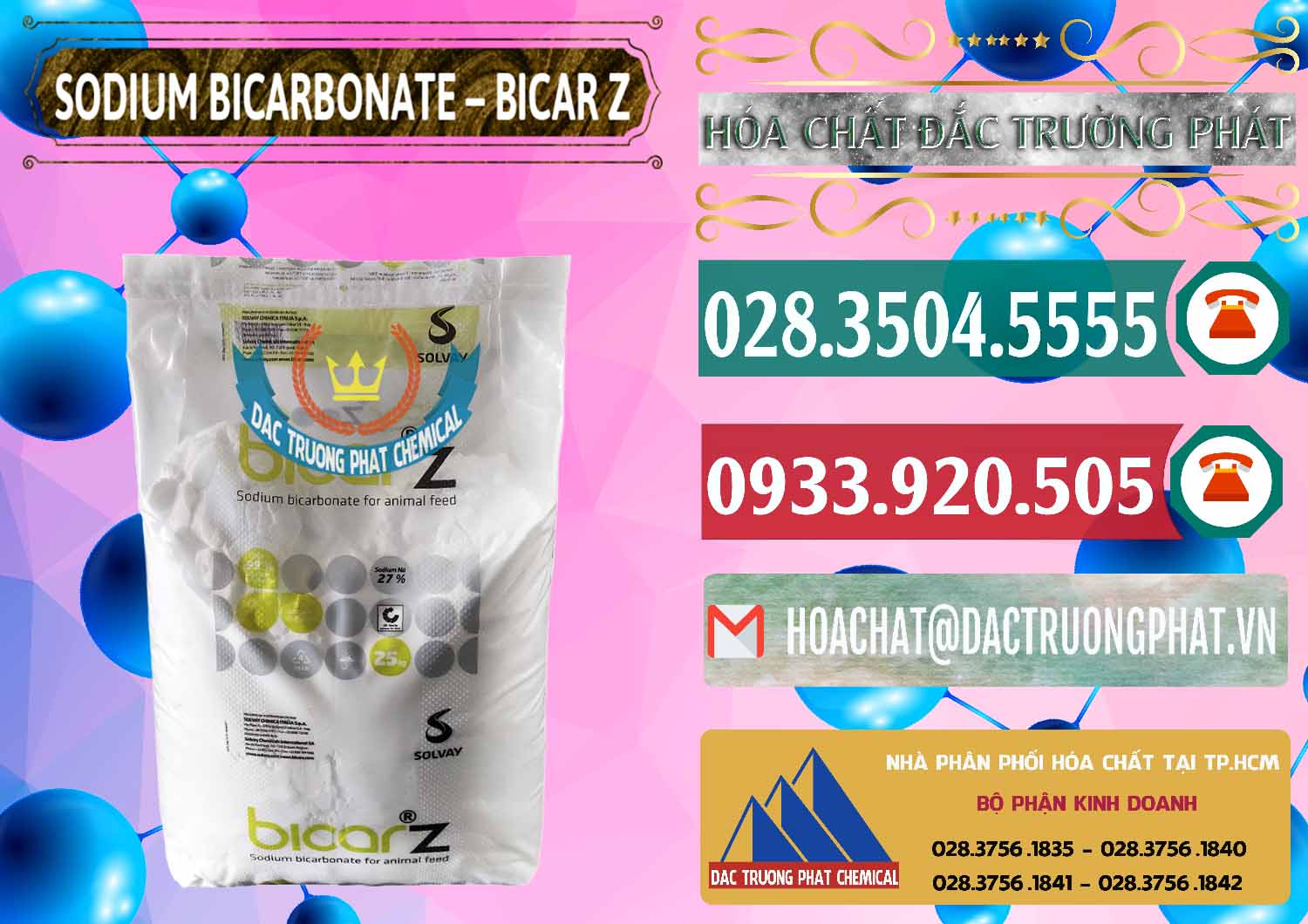 Cty chuyên kinh doanh và bán Sodium Bicarbonate – NaHCO3 Bicar Z Ý Italy Solvay - 0139 - Chuyên nhập khẩu _ cung cấp hóa chất tại TP.HCM - muabanhoachat.vn