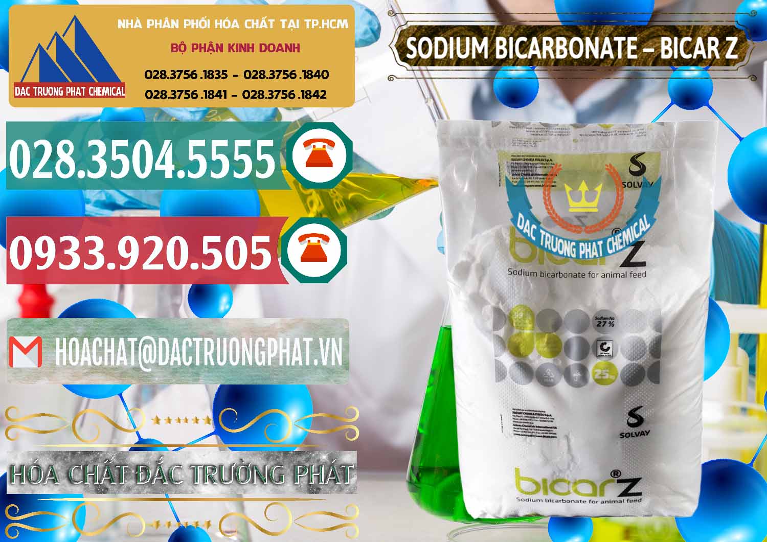 Cty chuyên bán & cung cấp Sodium Bicarbonate – NaHCO3 Bicar Z Ý Italy Solvay - 0139 - Cty phân phối & nhập khẩu hóa chất tại TP.HCM - muabanhoachat.vn