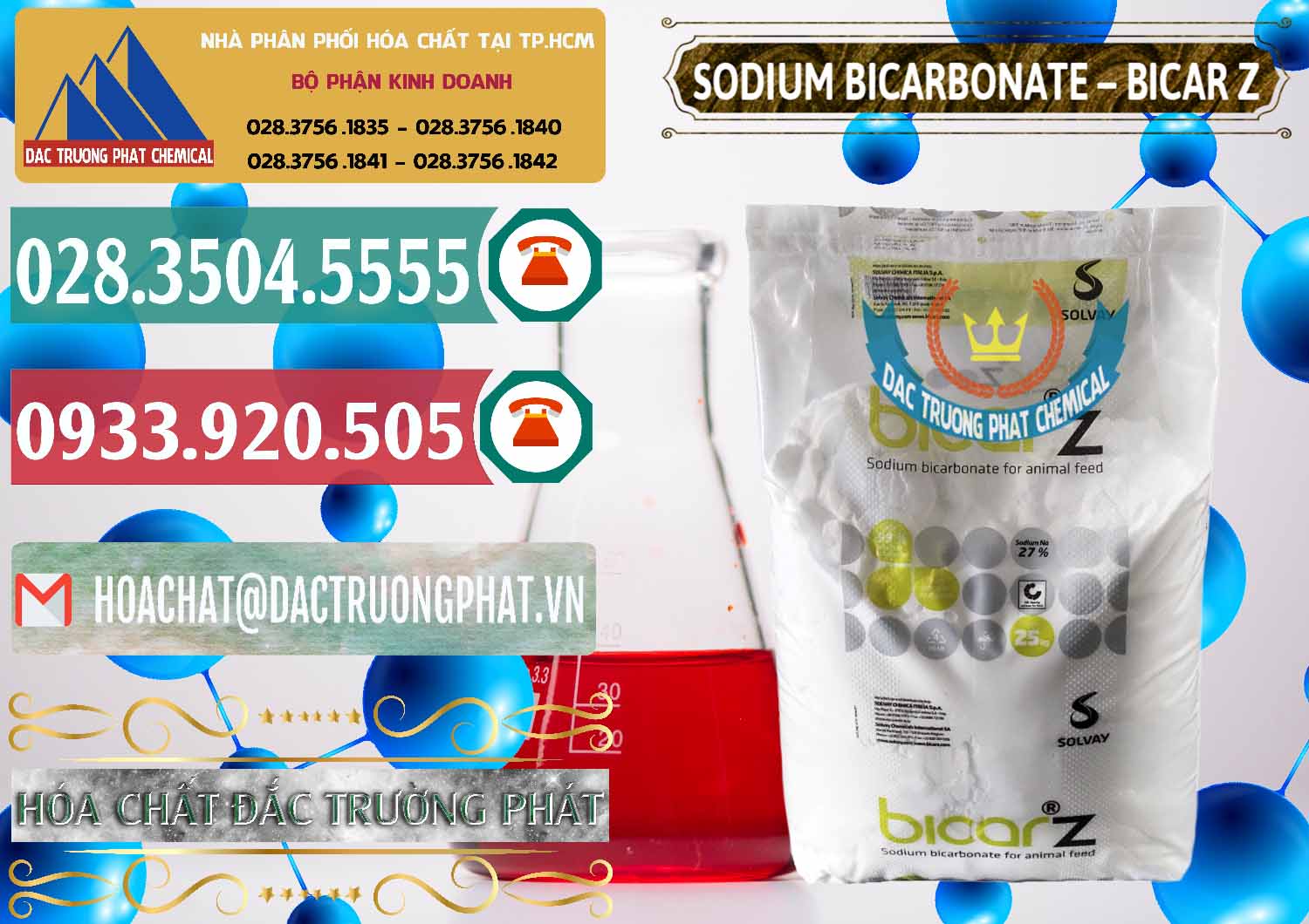 Nơi chuyên kinh doanh ( bán ) Sodium Bicarbonate – NaHCO3 Bicar Z Ý Italy Solvay - 0139 - Công ty cung cấp & phân phối hóa chất tại TP.HCM - muabanhoachat.vn