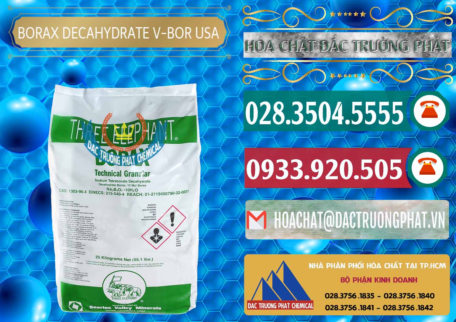 Công ty phân phối _ bán Borax Decahydrate NA2B4O7.10H2O Mỹ V-Bor Usa - 0032 - Chuyên cung cấp và nhập khẩu hóa chất tại TP.HCM - muabanhoachat.vn