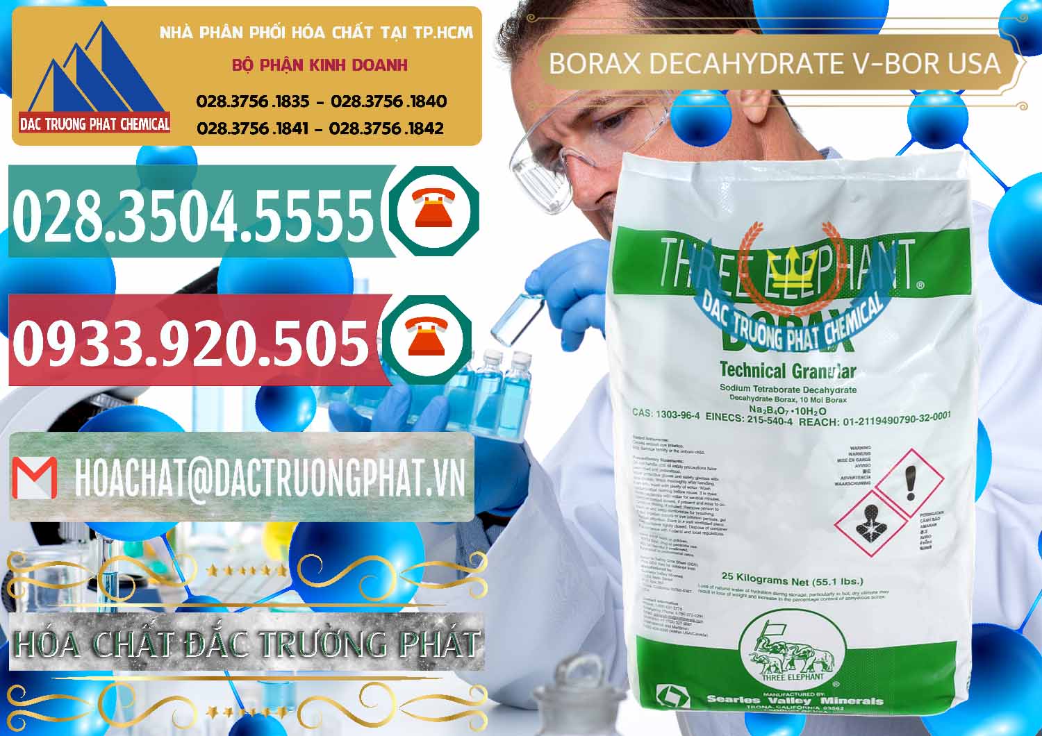 Đơn vị bán - cung cấp Borax Decahydrate NA2B4O7.10H2O Mỹ V-Bor Usa - 0032 - Nơi chuyên cung cấp & kinh doanh hóa chất tại TP.HCM - muabanhoachat.vn