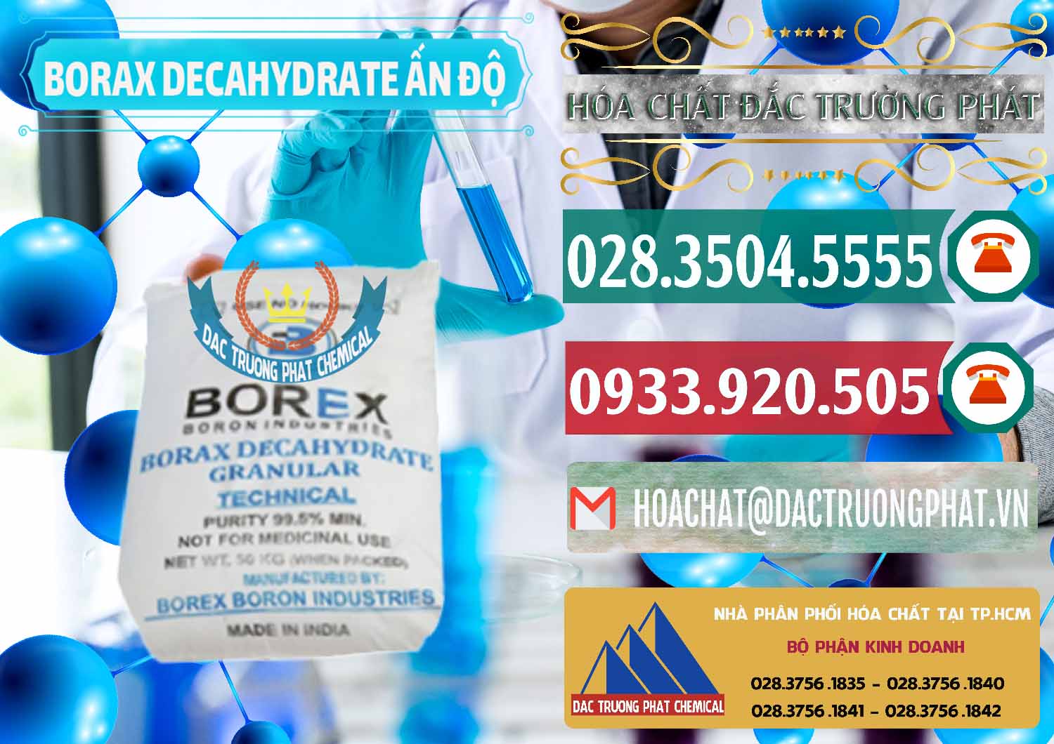 Cty kinh doanh & bán Borax Decahydrate Ấn Độ India - 0449 - Đơn vị chuyên nhập khẩu ( cung cấp ) hóa chất tại TP.HCM - muabanhoachat.vn