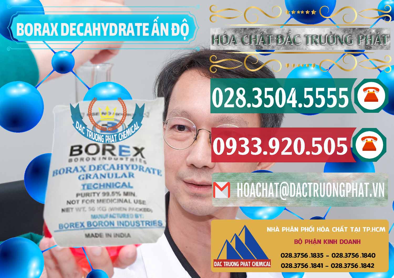 Nơi chuyên cung cấp & bán Borax Decahydrate Ấn Độ India - 0449 - Cty chuyên phân phối - nhập khẩu hóa chất tại TP.HCM - muabanhoachat.vn