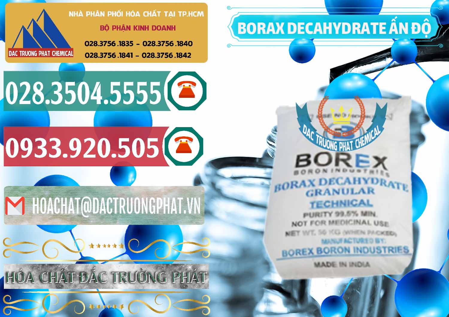 Đơn vị chuyên cung cấp - bán Borax Decahydrate Ấn Độ India - 0449 - Phân phối và kinh doanh hóa chất tại TP.HCM - muabanhoachat.vn