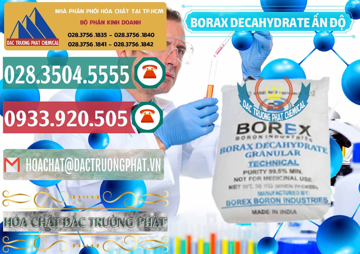 Nơi cung ứng - bán Borax Decahydrate Ấn Độ India - 0449 - Cty chuyên bán - cung cấp hóa chất tại TP.HCM - muabanhoachat.vn