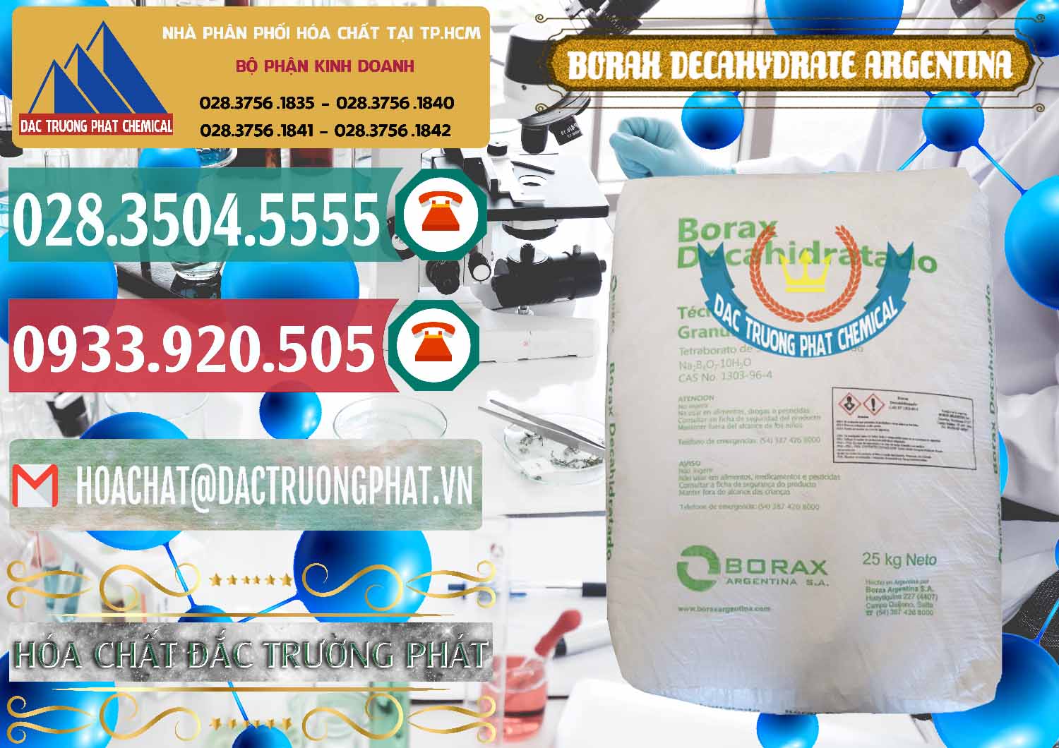 Nơi bán ( phân phối ) Borax Decahydrate Argentina - 0446 - Công ty chuyên cung cấp ( kinh doanh ) hóa chất tại TP.HCM - muabanhoachat.vn