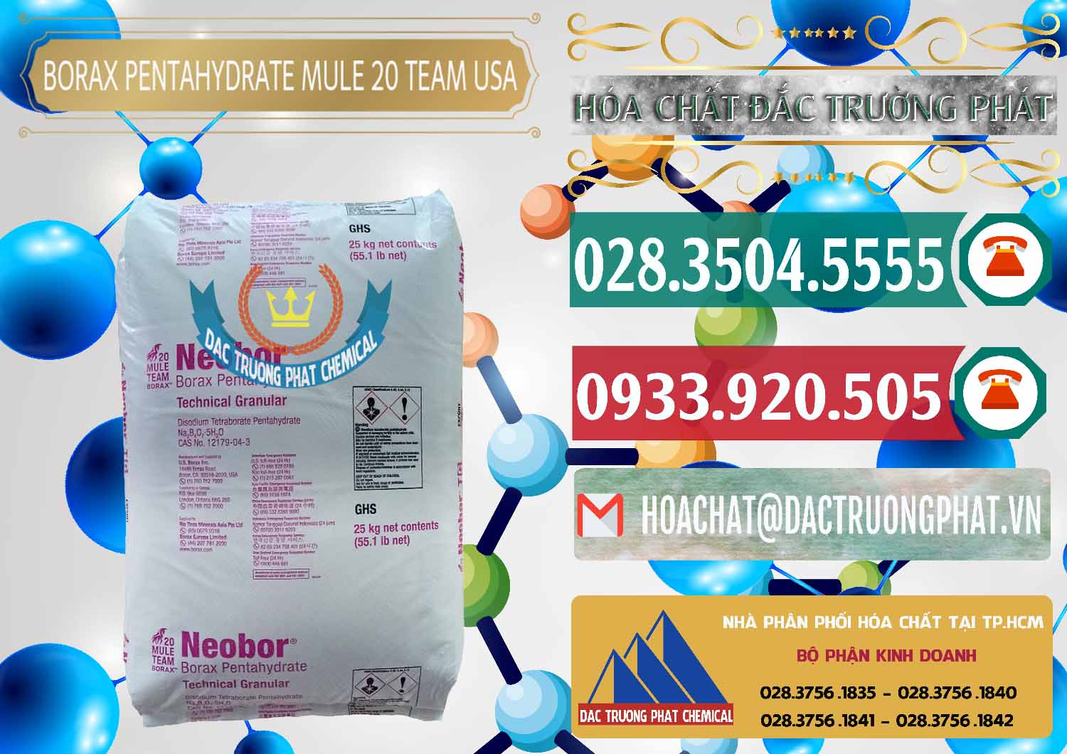Nơi nhập khẩu và bán Borax Pentahydrate - NA2B4O7.5H2O Mỹ USA - Mule 20 Team - 0034 - Đơn vị cung cấp & bán hóa chất tại TP.HCM - muabanhoachat.vn