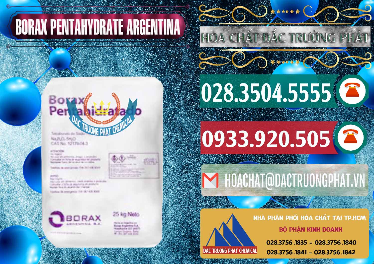 Cty cung cấp _ bán Borax Pentahydrate Argentina - 0447 - Đơn vị chuyên bán ( phân phối ) hóa chất tại TP.HCM - muabanhoachat.vn