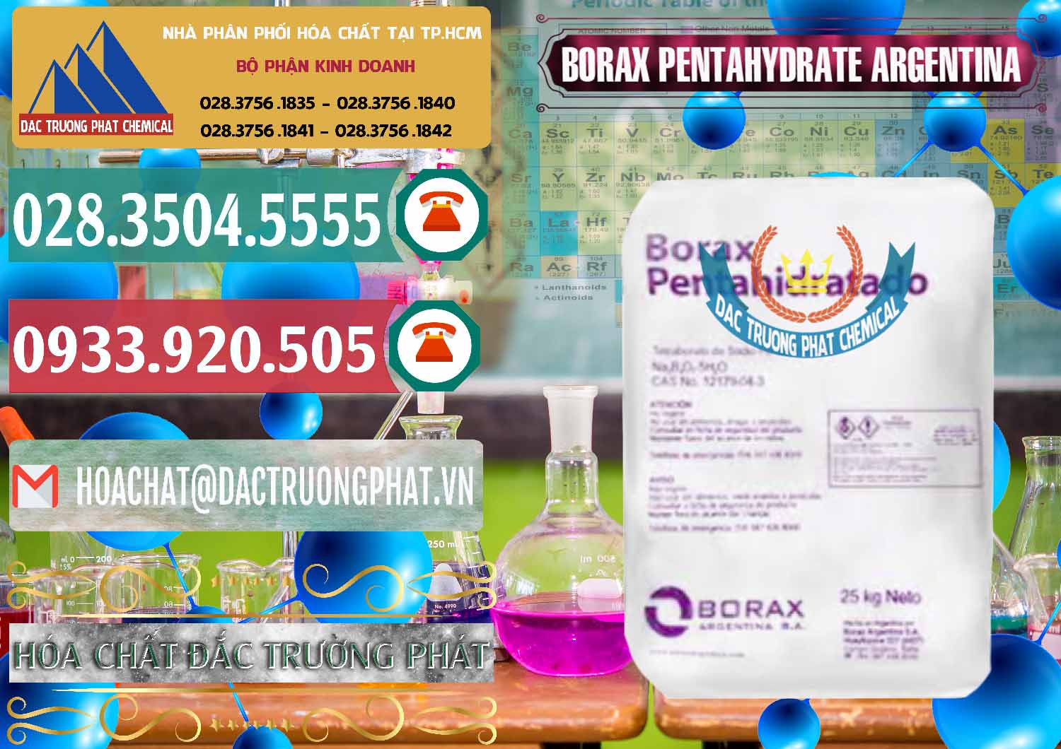 Bán - cung cấp Borax Pentahydrate Argentina - 0447 - Chuyên cung ứng - phân phối hóa chất tại TP.HCM - muabanhoachat.vn