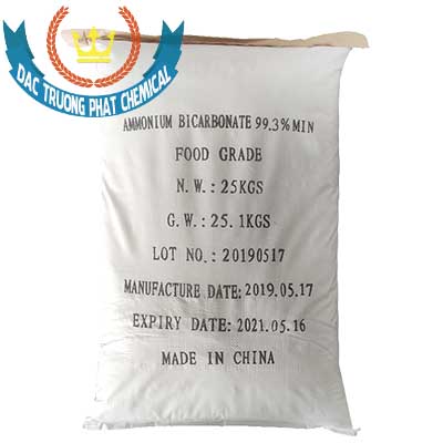 Ammonium Bicarbonate – Bột Khai Food Grade Trung Quốc China