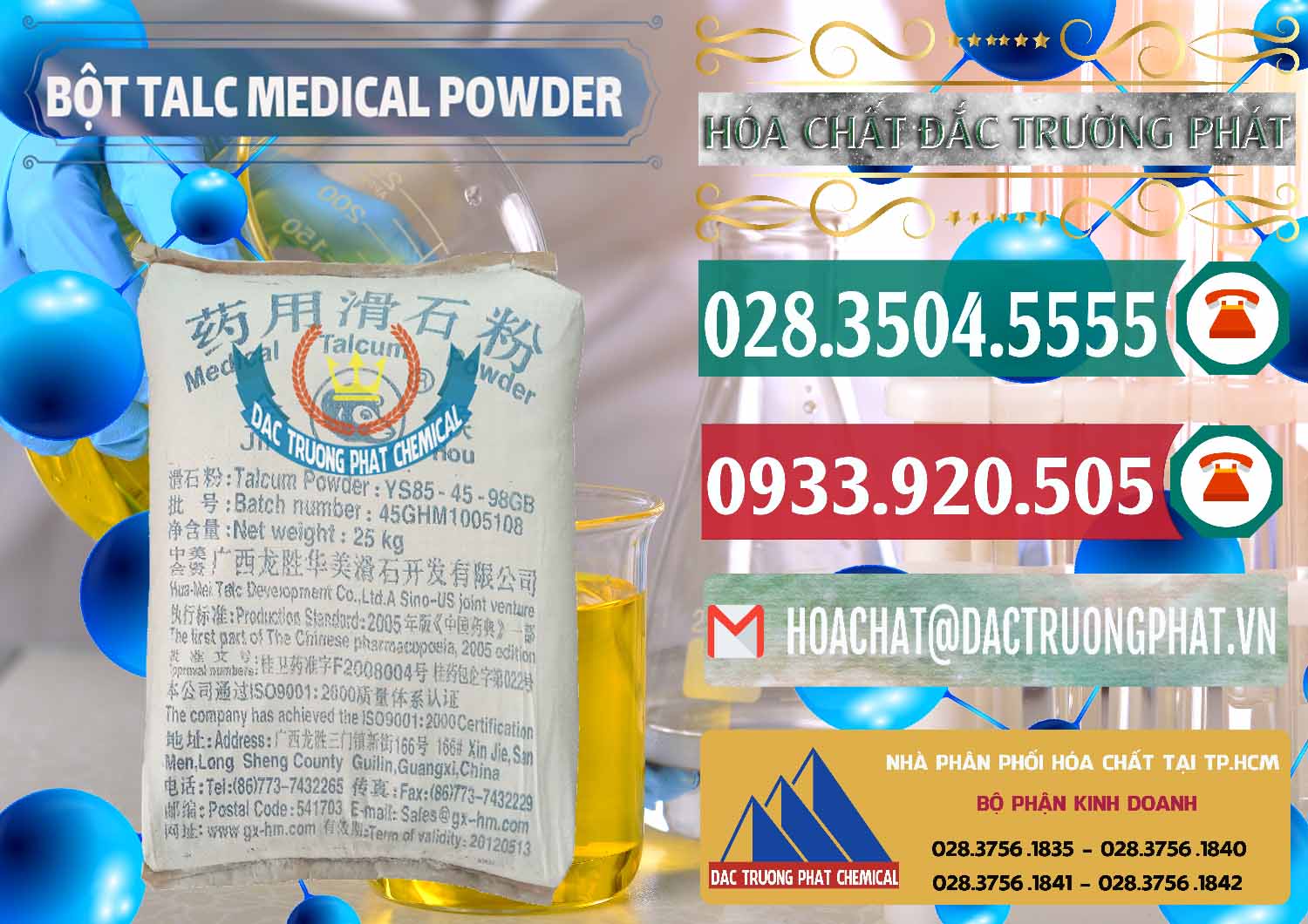 Công ty chuyên bán - cung ứng Bột Talc Medical Powder Trung Quốc China - 0036 - Kinh doanh _ cung cấp hóa chất tại TP.HCM - muabanhoachat.vn