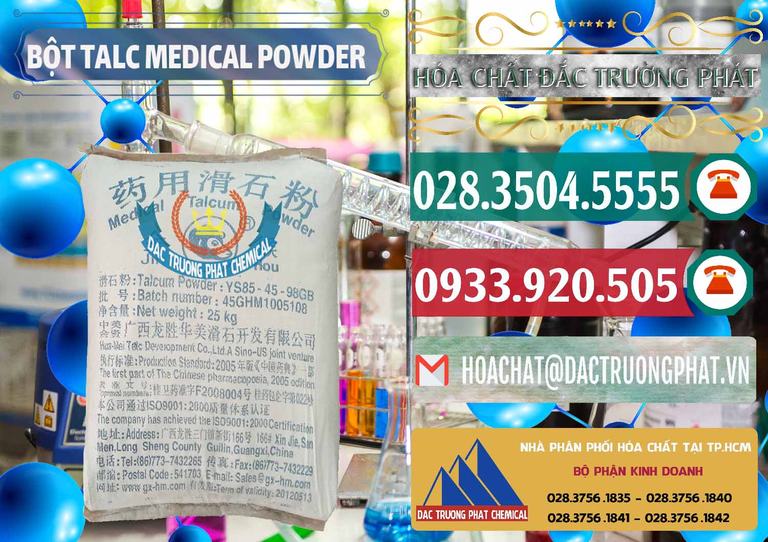 Nơi bán & cung cấp Bột Talc Medical Powder Trung Quốc China - 0036 - Nơi phân phối ( bán ) hóa chất tại TP.HCM - muabanhoachat.vn
