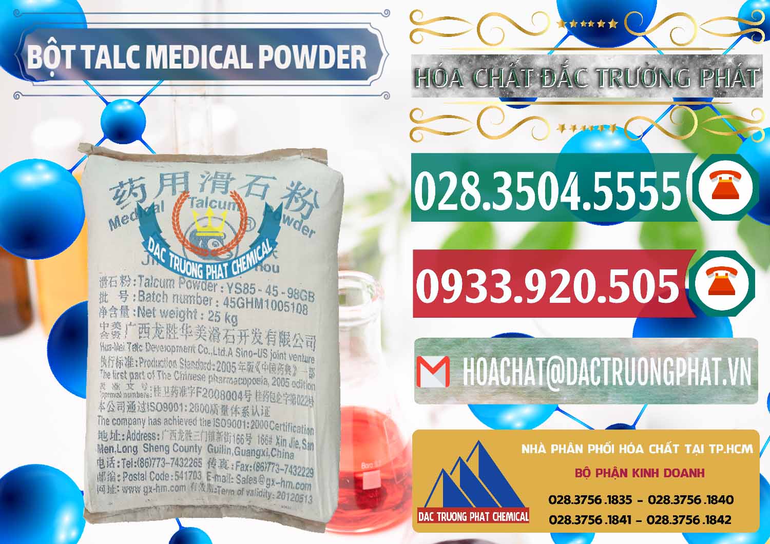 Kinh doanh và bán Bột Talc Medical Powder Trung Quốc China - 0036 - Chuyên phân phối & cung ứng hóa chất tại TP.HCM - muabanhoachat.vn