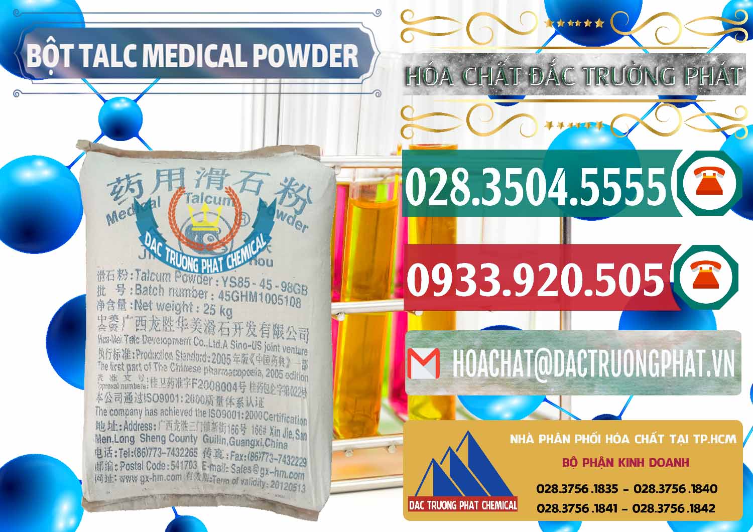Đơn vị chuyên nhập khẩu _ bán Bột Talc Medical Powder Trung Quốc China - 0036 - Cung cấp _ bán hóa chất tại TP.HCM - muabanhoachat.vn