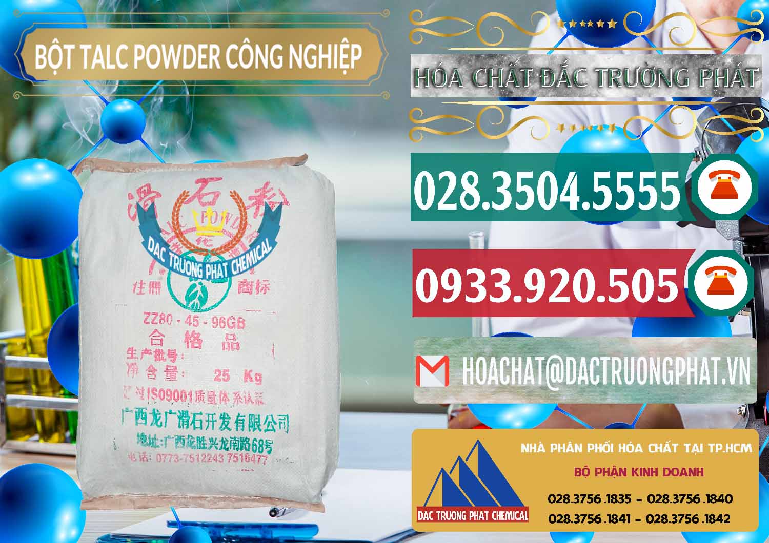 Công ty nhập khẩu - bán Bột Talc Powder Công Nghiệp Trung Quốc China - 0037 - Công ty phân phối - bán hóa chất tại TP.HCM - muabanhoachat.vn