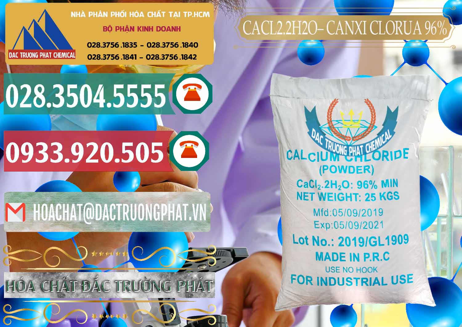 Đơn vị chuyên bán ( cung cấp ) CaCl2 – Canxi Clorua 96% Logo Kim Cương Trung Quốc China - 0040 - Cty cung cấp và nhập khẩu hóa chất tại TP.HCM - muabanhoachat.vn