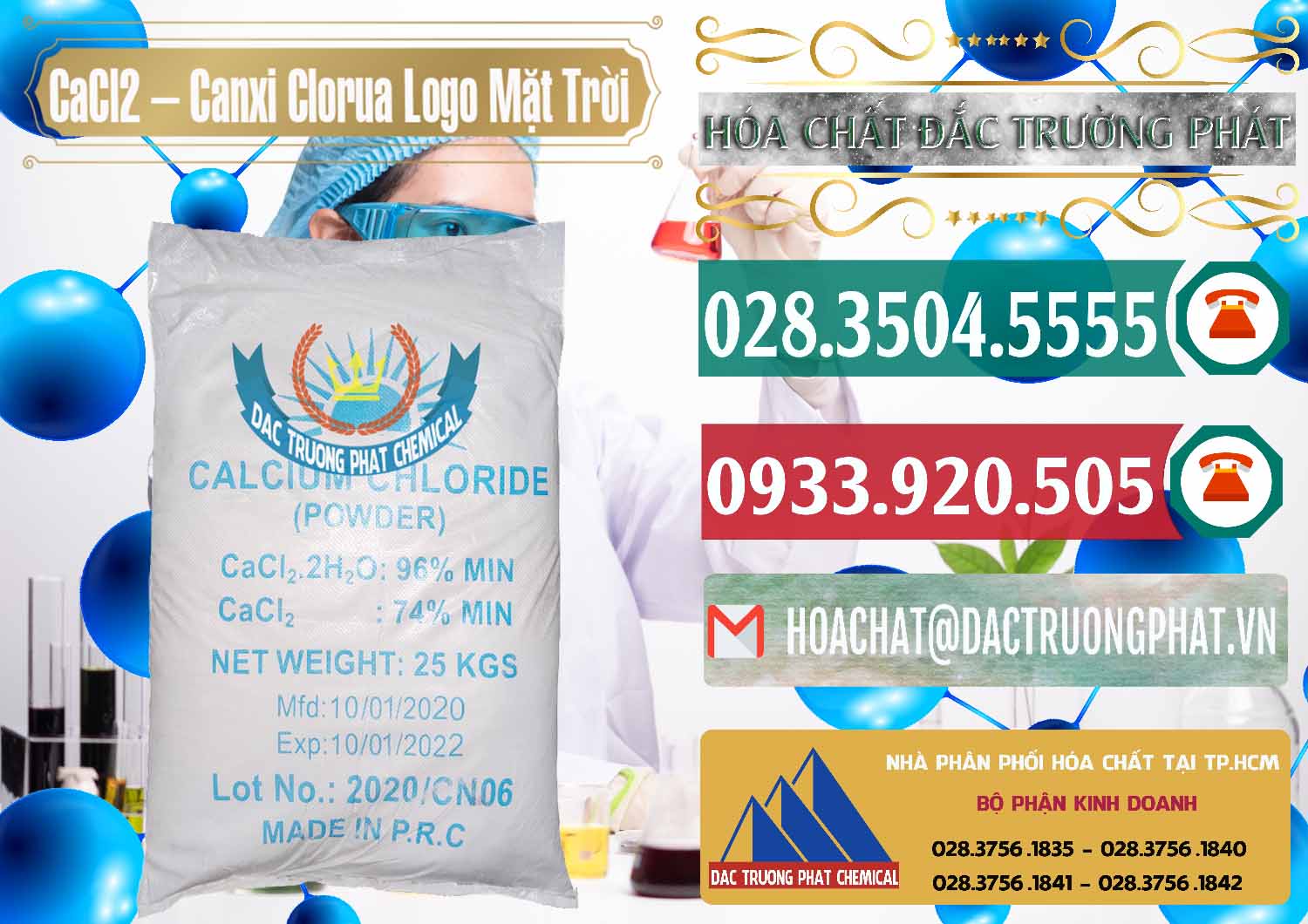 Công ty chuyên cung ứng ( bán ) CaCl2 – Canxi Clorua 96% Logo Mặt Trời Trung Quốc China - 0041 - Nhà phân phối ( bán ) hóa chất tại TP.HCM - muabanhoachat.vn
