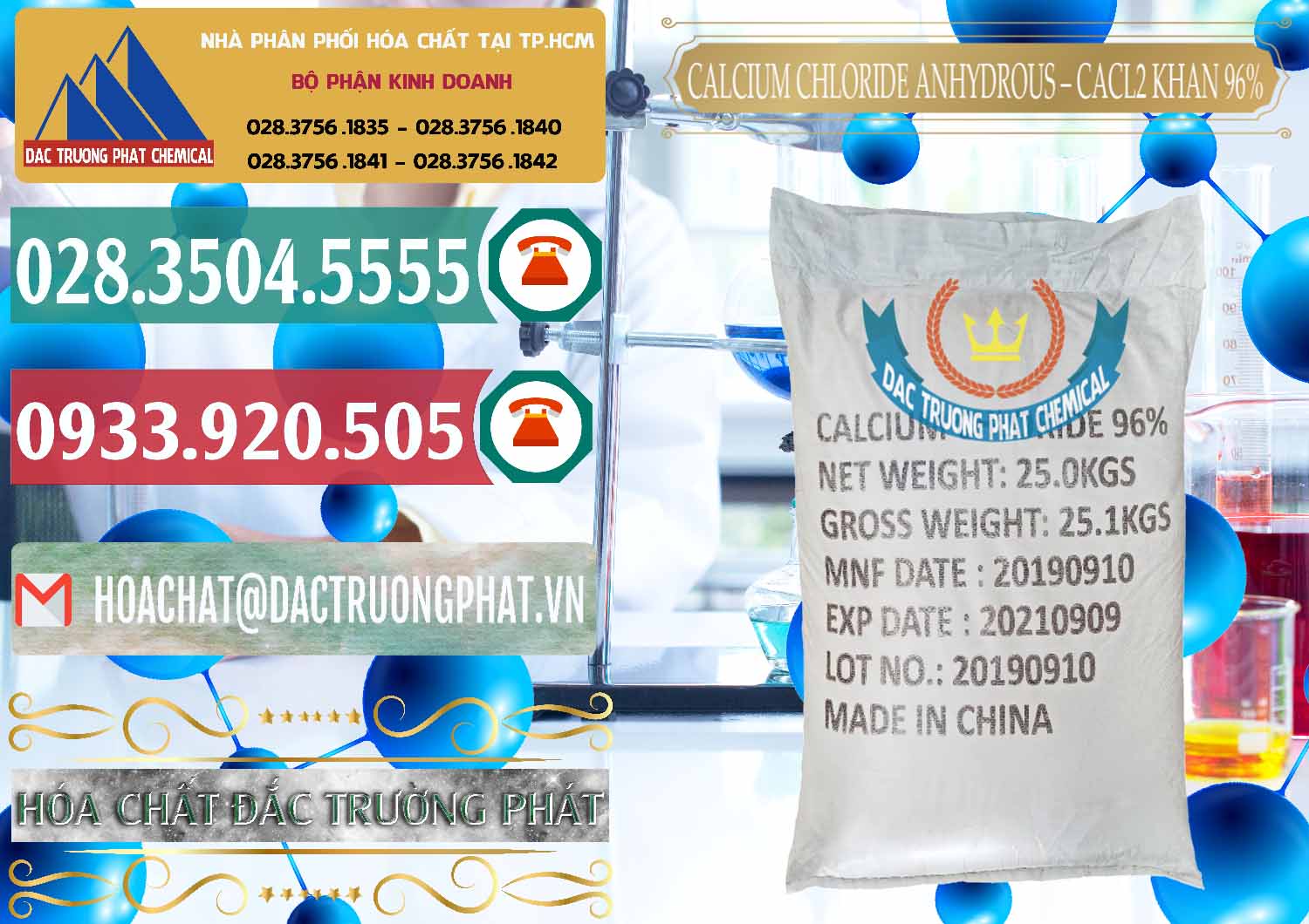 Nơi chuyên bán và cung cấp CaCl2 – Canxi Clorua Anhydrous Khan 96% Trung Quốc China - 0043 - Công ty chuyên nhập khẩu và cung cấp hóa chất tại TP.HCM - muabanhoachat.vn