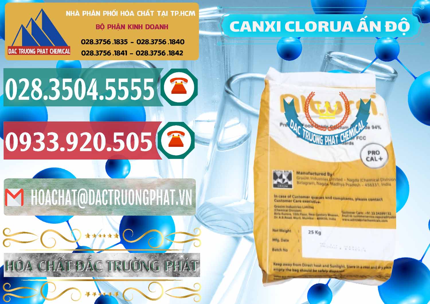 Đơn vị bán _ cung ứng CaCl2 – Canxi Clorua Food Grade Altura Aditya Birla Grasim Ấn Độ India - 0436 - Đơn vị cung cấp ( nhập khẩu ) hóa chất tại TP.HCM - muabanhoachat.vn