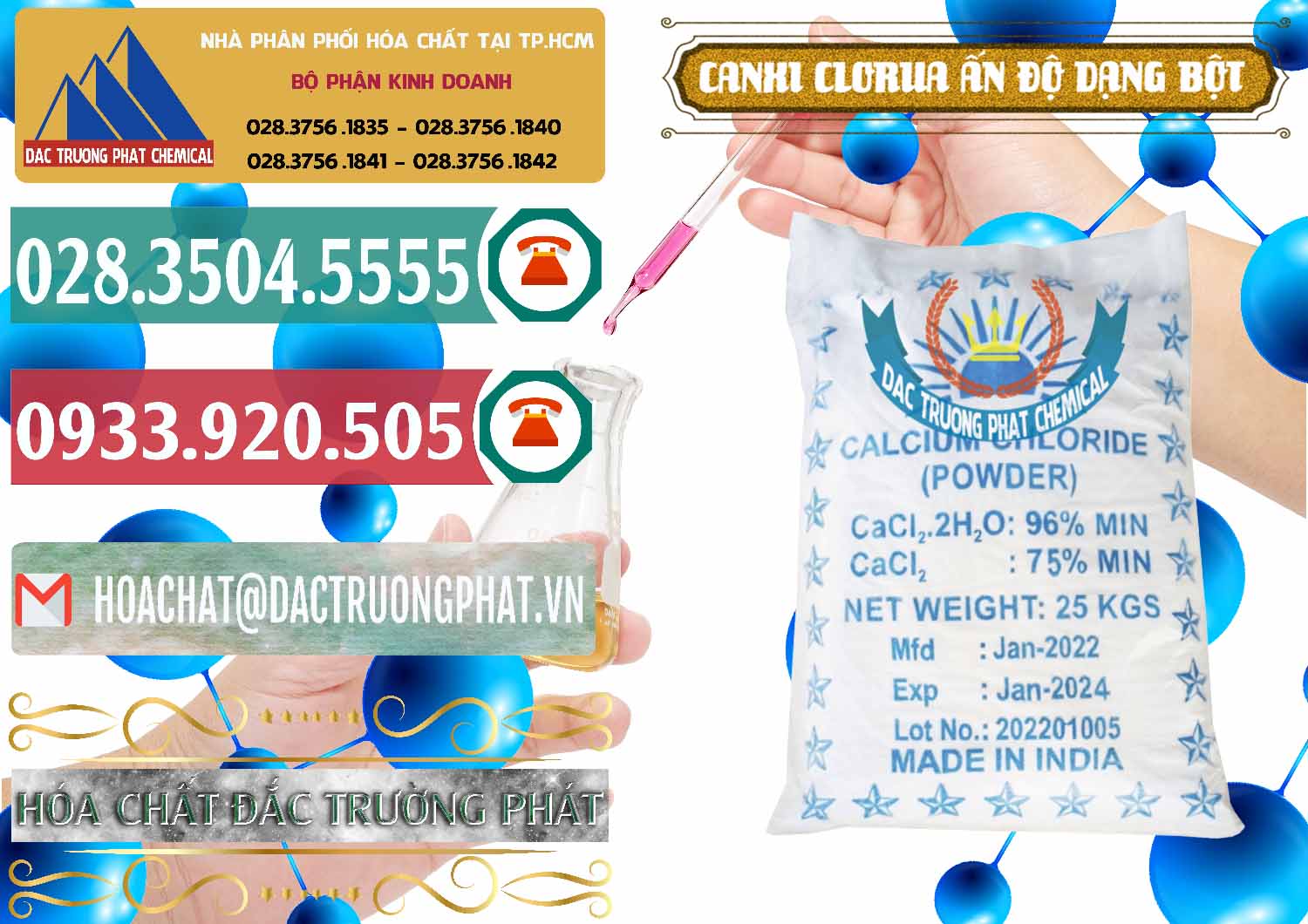 Đơn vị chuyên kinh doanh ( bán ) CaCl2 – Canxi Clorua 96% Dạng Bột Ấn Độ India - 0420 - Đơn vị phân phối ( cung cấp ) hóa chất tại TP.HCM - muabanhoachat.vn
