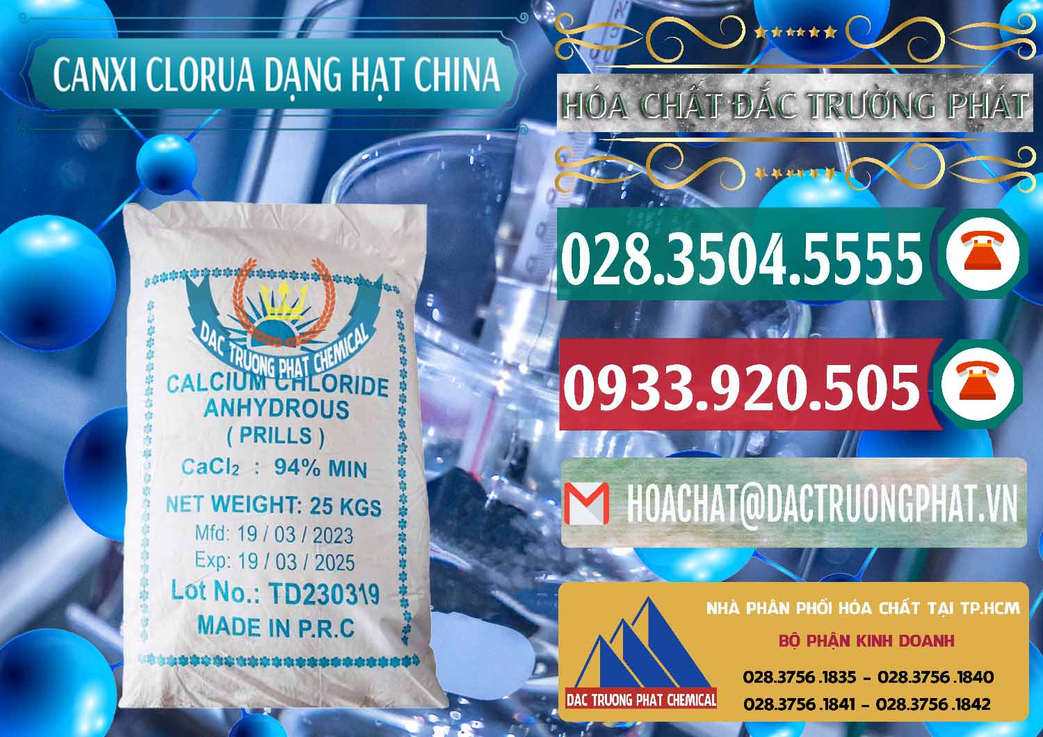 Công ty chuyên kinh doanh - bán CaCl2 – Canxi Clorua 94% Dạng Hạt Trung Quốc China - 0373 - Cung cấp và phân phối hóa chất tại TP.HCM - muabanhoachat.vn