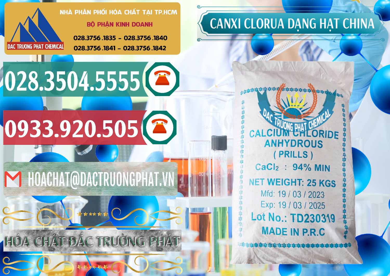Chuyên phân phối & bán CaCl2 – Canxi Clorua 94% Dạng Hạt Trung Quốc China - 0373 - Nơi chuyên bán ( phân phối ) hóa chất tại TP.HCM - muabanhoachat.vn