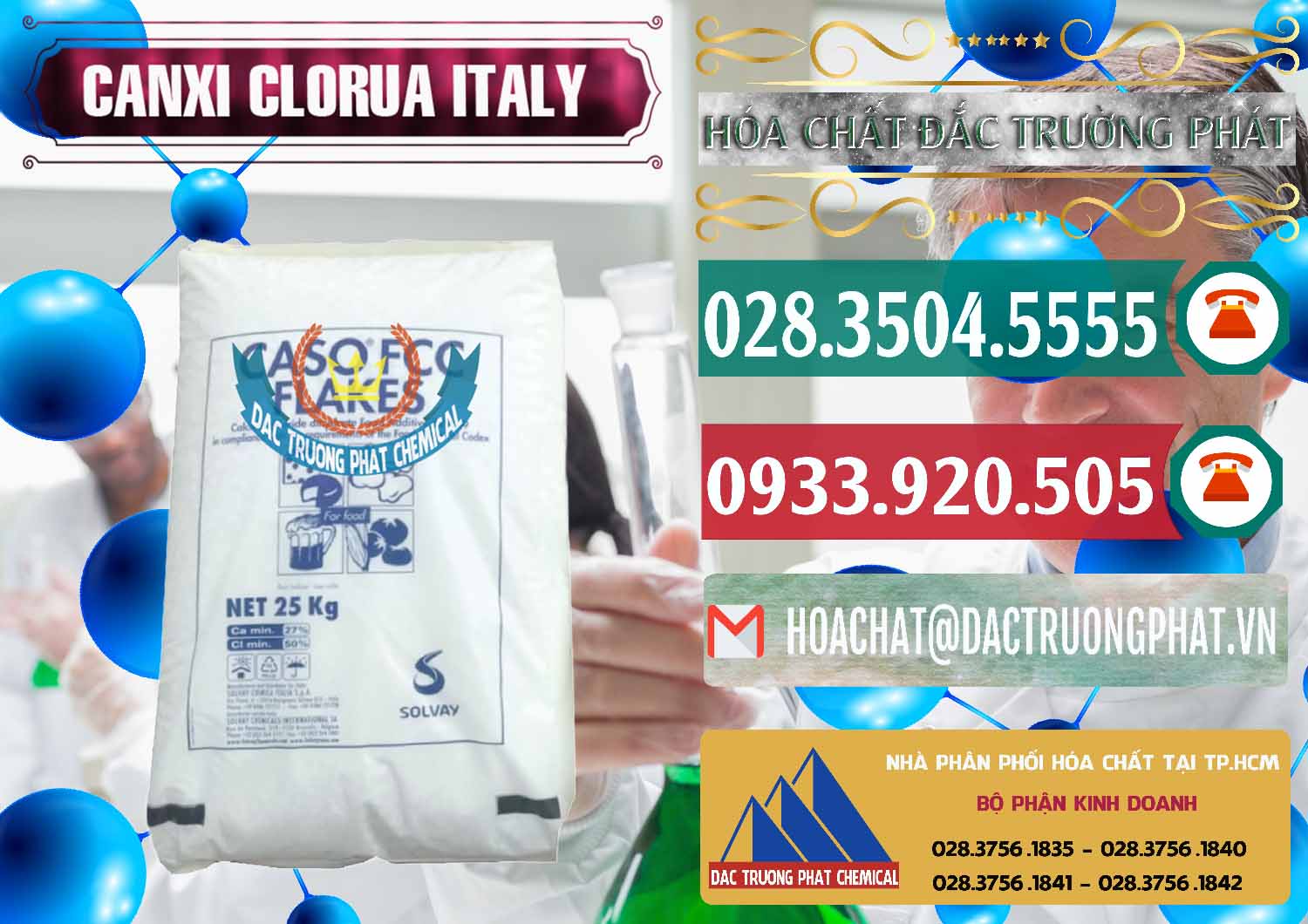 Cty phân phối ( bán ) CaCl2 – Canxi Clorua Food Grade Ý Italy - 0435 - Nhà phân phối & cung cấp hóa chất tại TP.HCM - muabanhoachat.vn