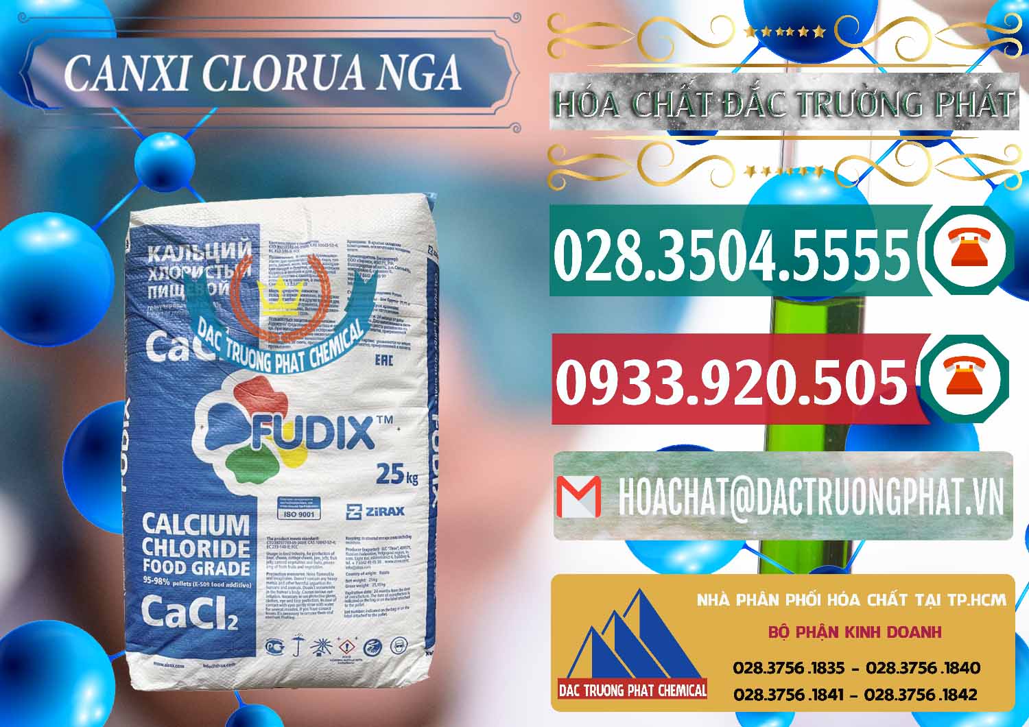 Cty bán và cung cấp CaCl2 – Canxi Clorua Nga Russia - 0430 - Công ty chuyên bán _ phân phối hóa chất tại TP.HCM - muabanhoachat.vn