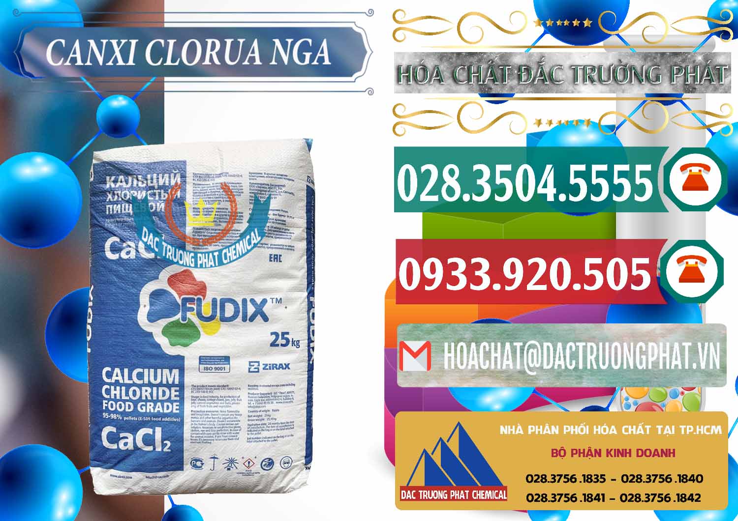 Cty bán _ cung ứng CaCl2 – Canxi Clorua Nga Russia - 0430 - Nơi nhập khẩu - phân phối hóa chất tại TP.HCM - muabanhoachat.vn